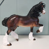 Gallant Gentleman OOAK Dapple Bay Trotting Draft By Sheryl Leisure Best Offers 2/26/24