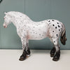 Evermore OOAK Black Leopard Appaloosa Custom Heavy Draft By Ellen Robbins Best Offer 3/19/24