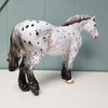 Evermore OOAK Black Leopard Appaloosa Custom Heavy Draft By Ellen Robbins Best Offer 3/19/24