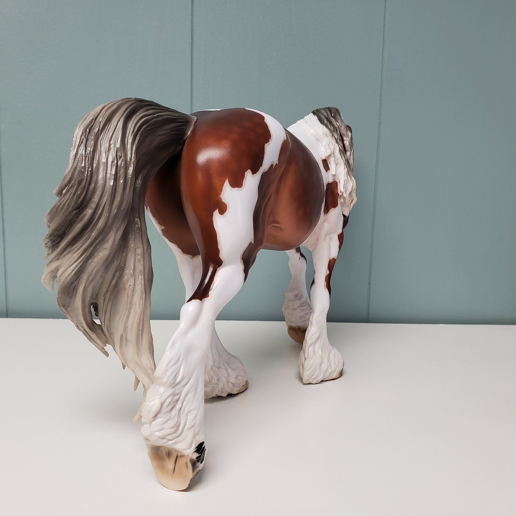 Ramsey OOAK Dappled Silver Bay Tobiano Custom Irish Cob By Jess Hamill Best Offer 3/5/24