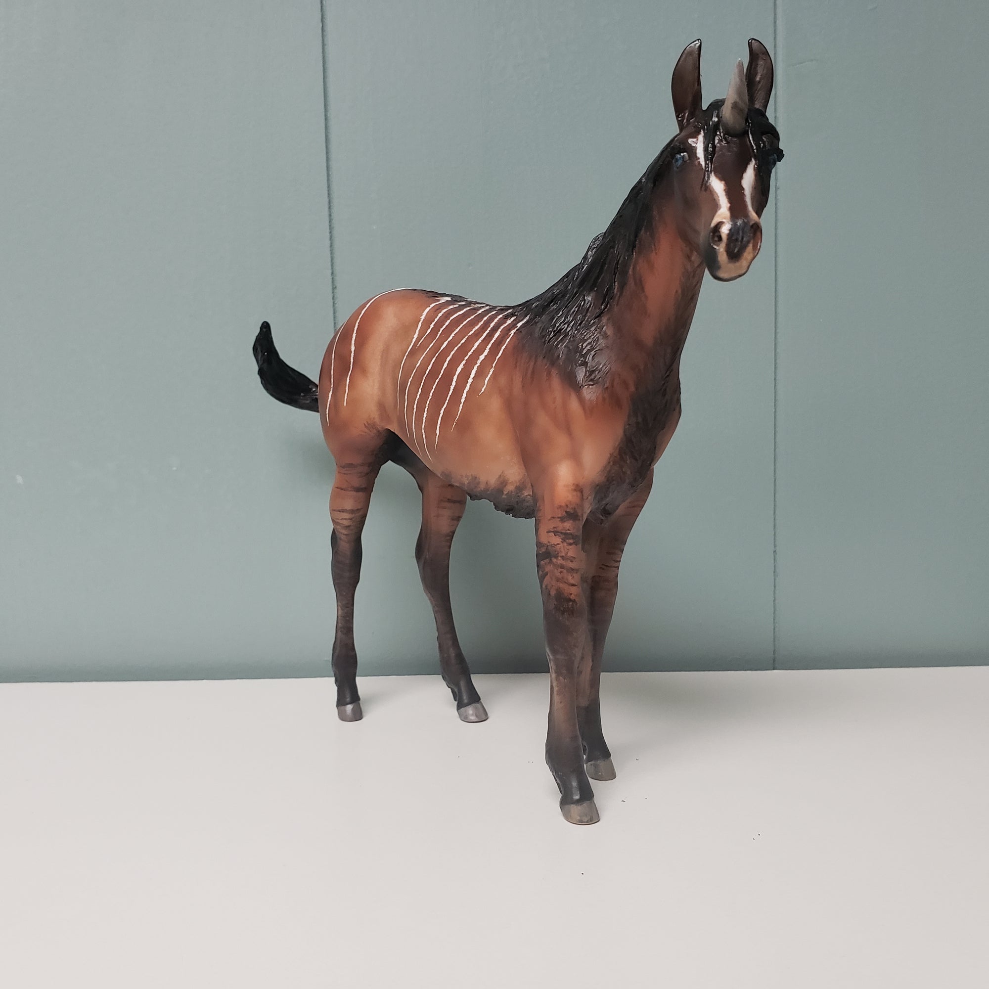 First Of The Forest Custom Deco Unicorn Weanling by Maggie Jenner-Bennett SAMPLE &amp; OOAK SALE MARCH 2024 SS324