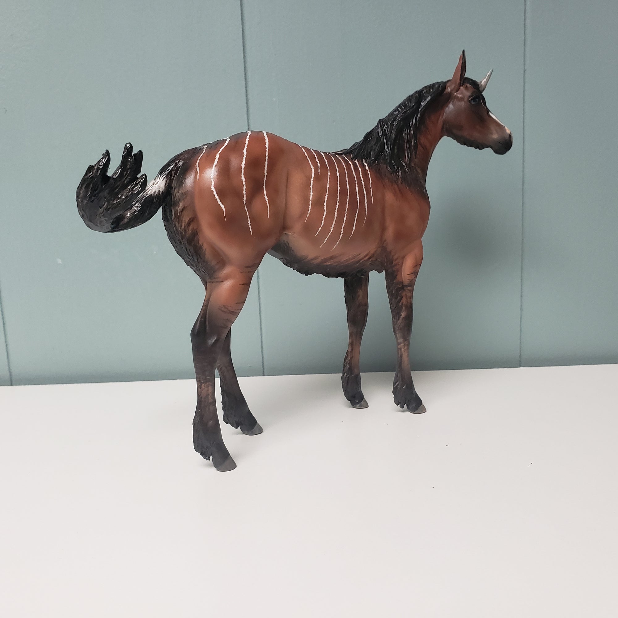 First Of The Forest Custom Deco Unicorn Weanling by Maggie Jenner-Bennett SAMPLE &amp; OOAK SALE MARCH 2024 SS324