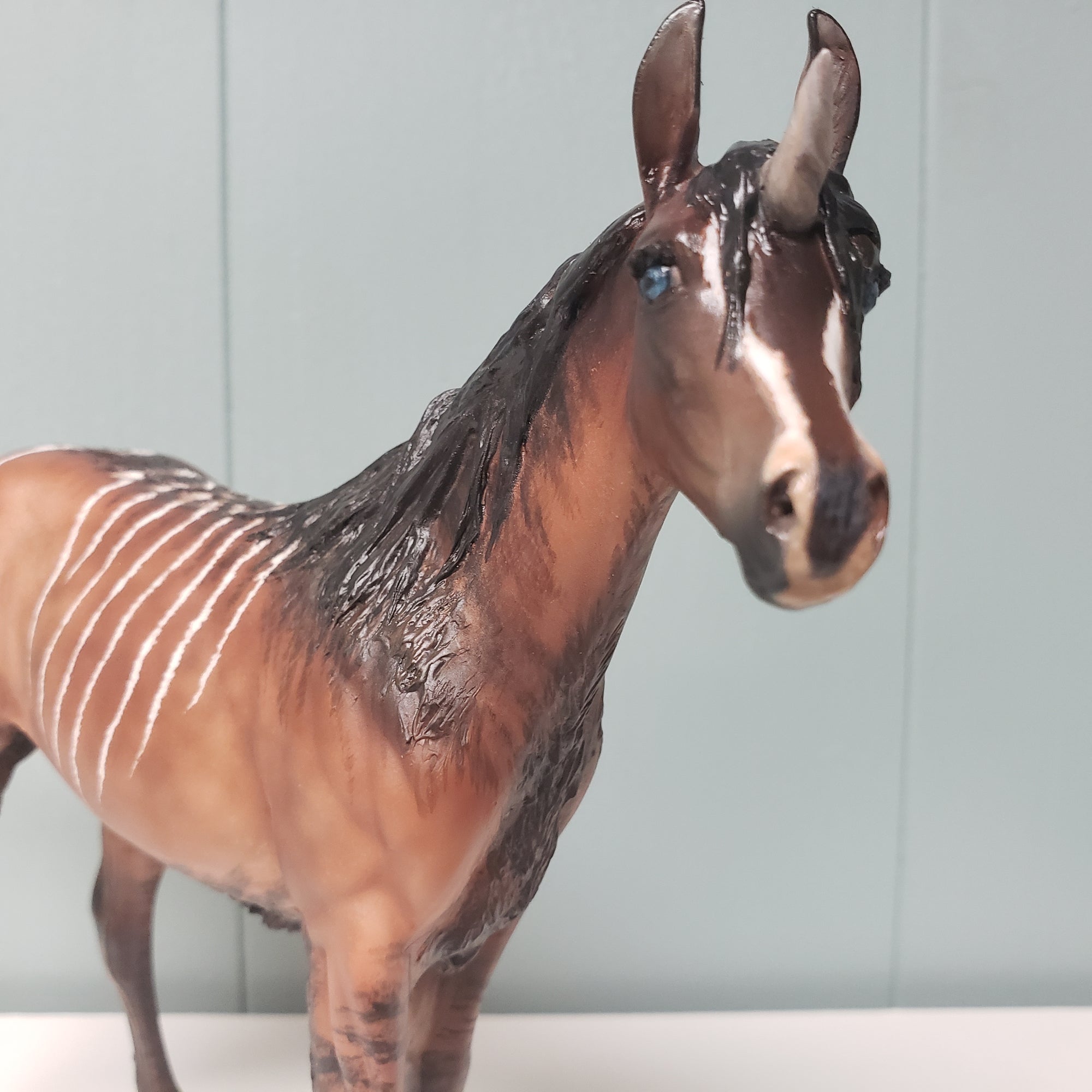 First Of The Forest Custom Deco Unicorn Weanling by Maggie Jenner-Bennett SAMPLE &amp; OOAK SALE MARCH 2024 SS324