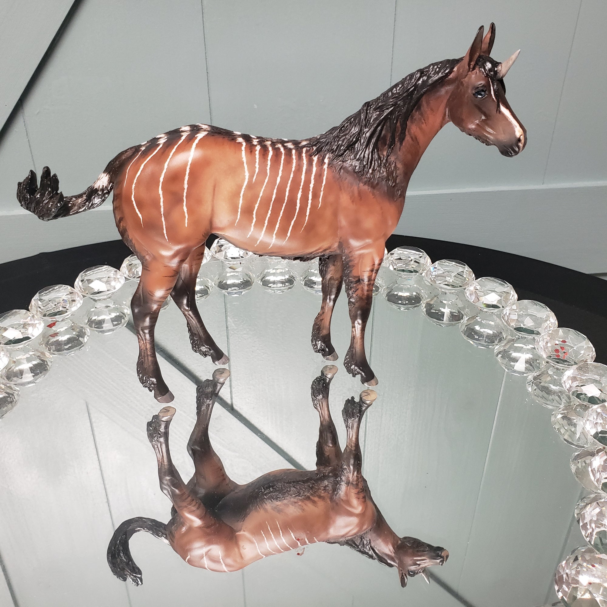 First Of The Forest Custom Deco Unicorn Weanling by Maggie Jenner-Bennett SAMPLE &amp; OOAK SALE MARCH 2024 SS324