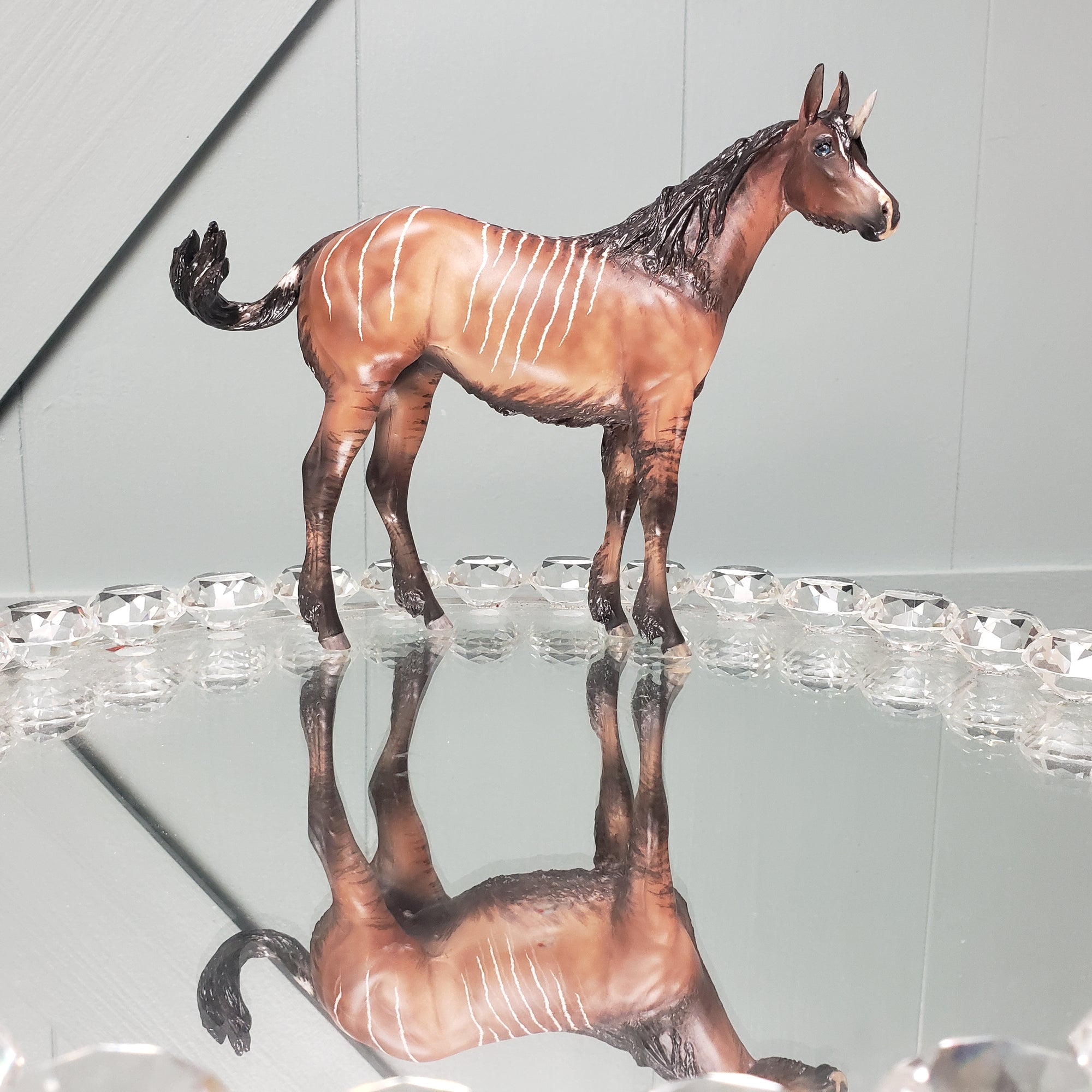 First Of The Forest Custom Deco Unicorn Weanling by Maggie Jenner-Bennett SAMPLE &amp; OOAK SALE MARCH 2024 SS324