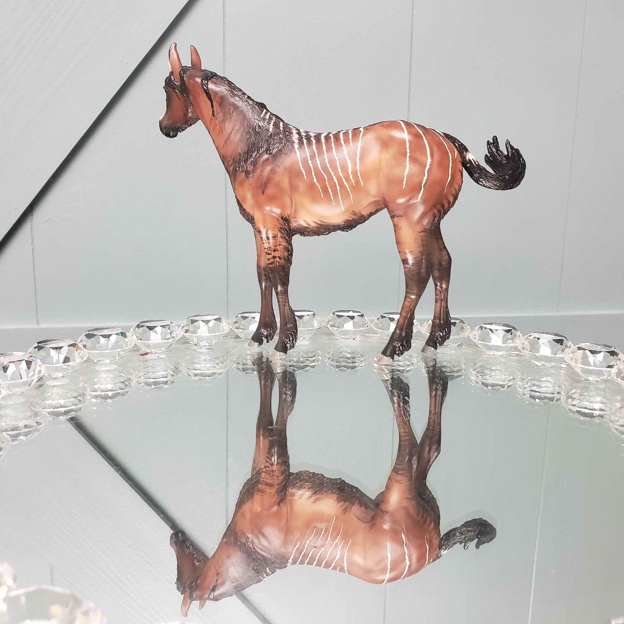 First Of The Forest Custom Deco Unicorn Weanling by Maggie Jenner-Bennett SAMPLE &amp; OOAK SALE MARCH 2024 SS324