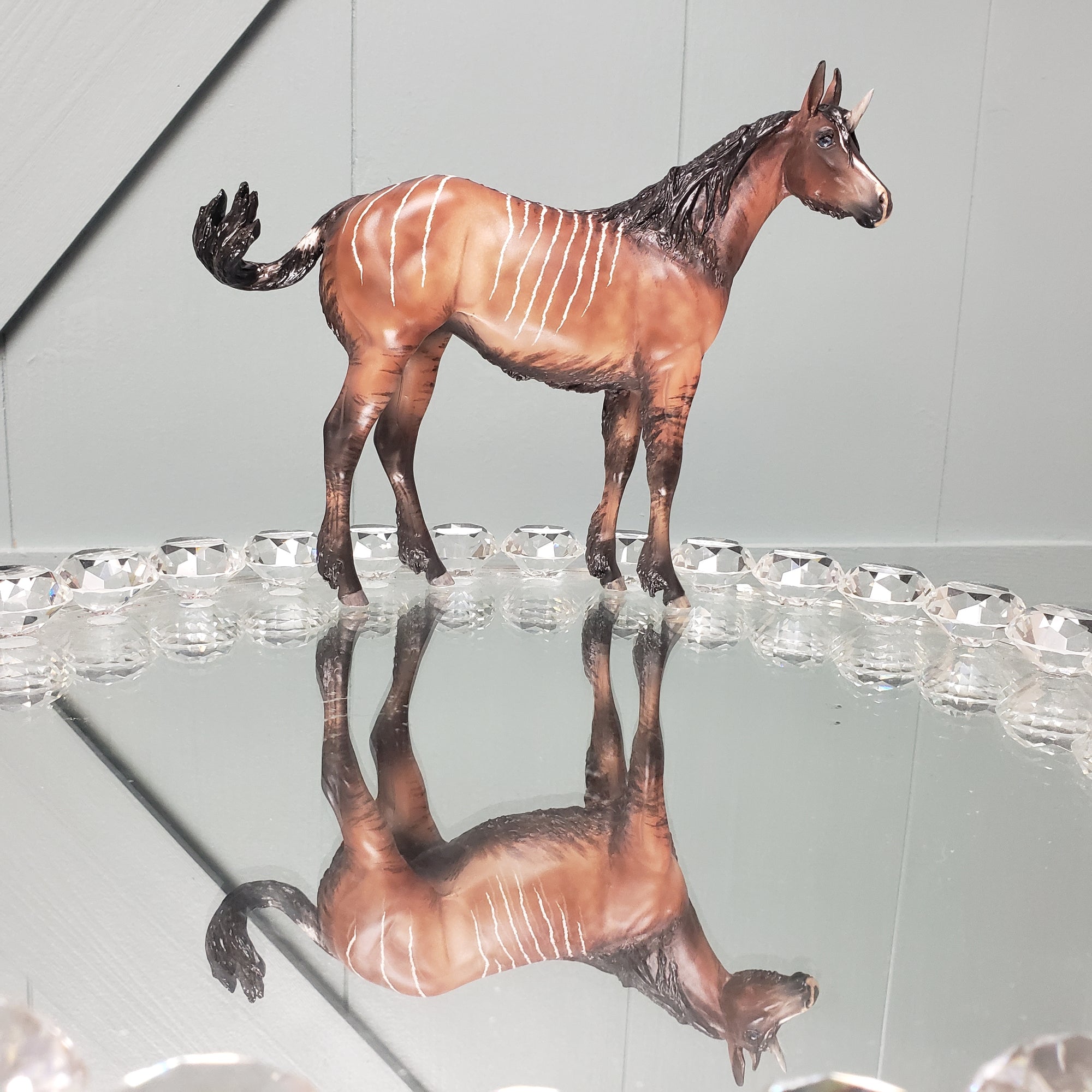 First Of The Forest Custom Deco Unicorn Weanling by Maggie Jenner-Bennett SAMPLE &amp; OOAK SALE MARCH 2024 SS324