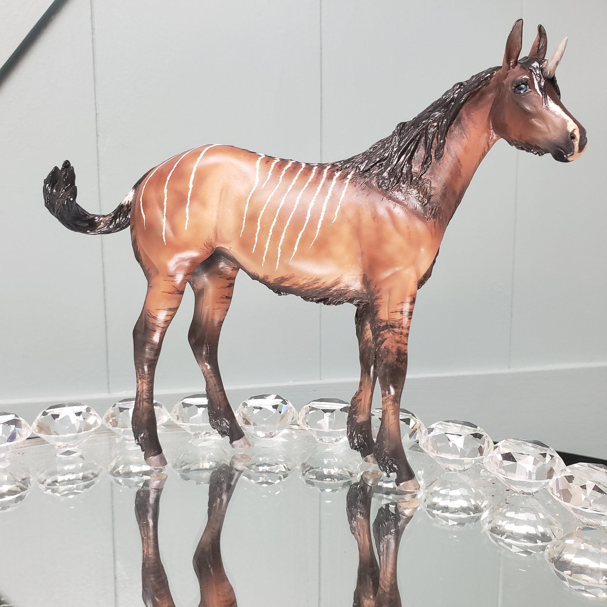 First Of The Forest Custom Deco Unicorn Weanling by Maggie Jenner-Bennett SAMPLE &amp; OOAK SALE MARCH 2024 SS324