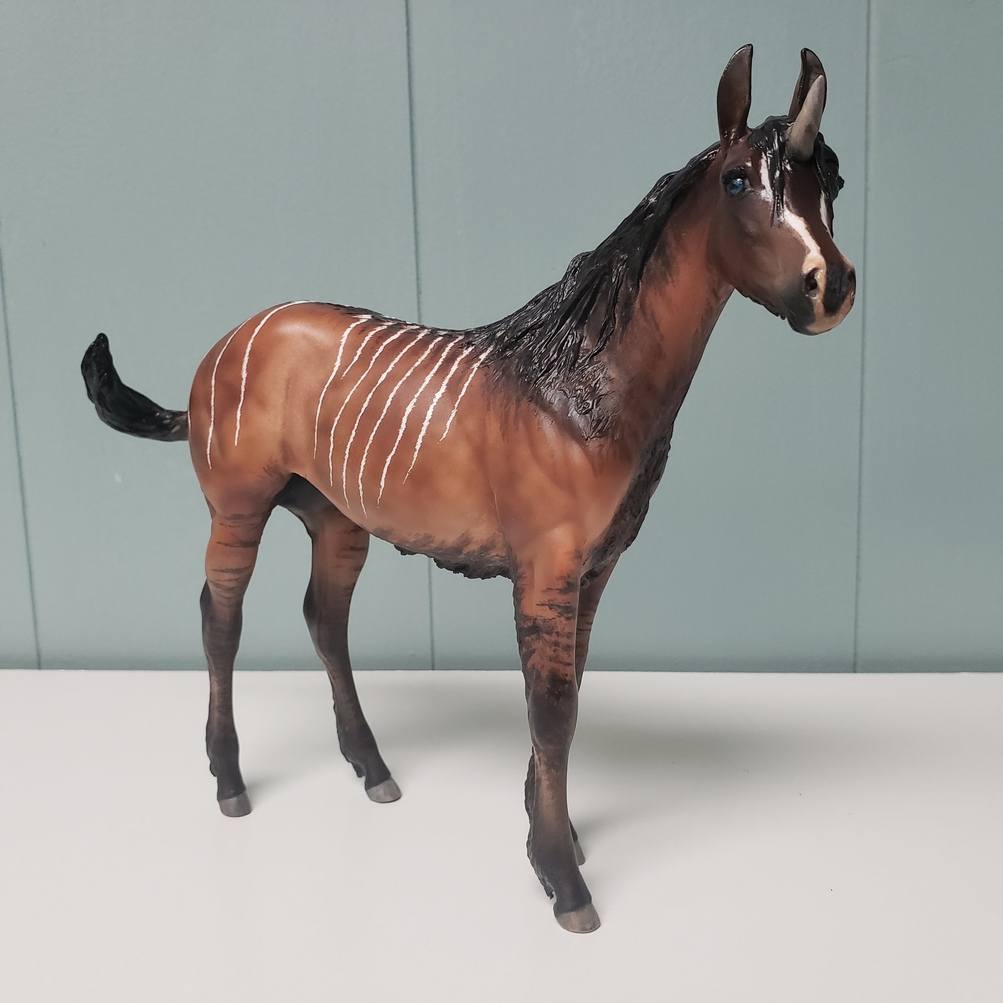 First Of The Forest Custom Deco Unicorn Weanling by Maggie Jenner-Bennett SAMPLE &amp; OOAK SALE MARCH 2024 SS324