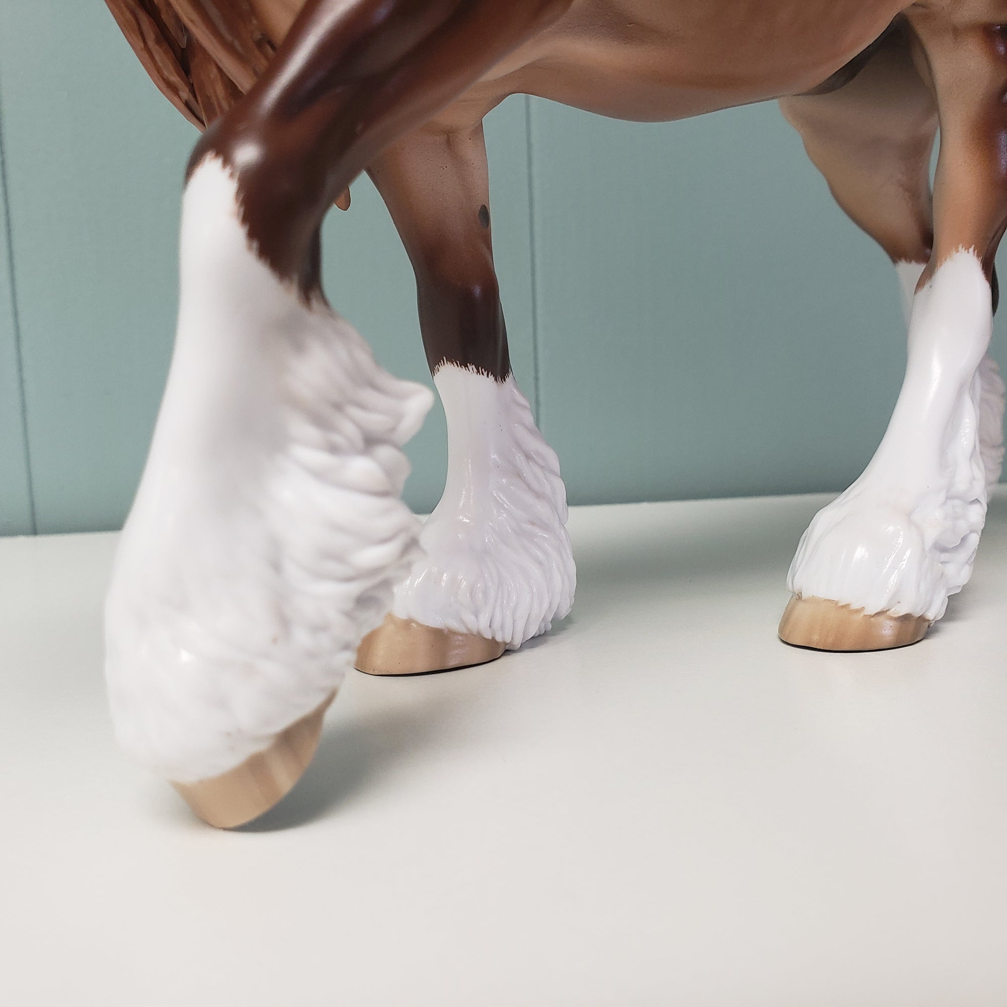 Hawthorne OOAK Dappled Liver Chestnut Custom Irish Cob by Sheryl Leisure - Best Offers 3/13/24