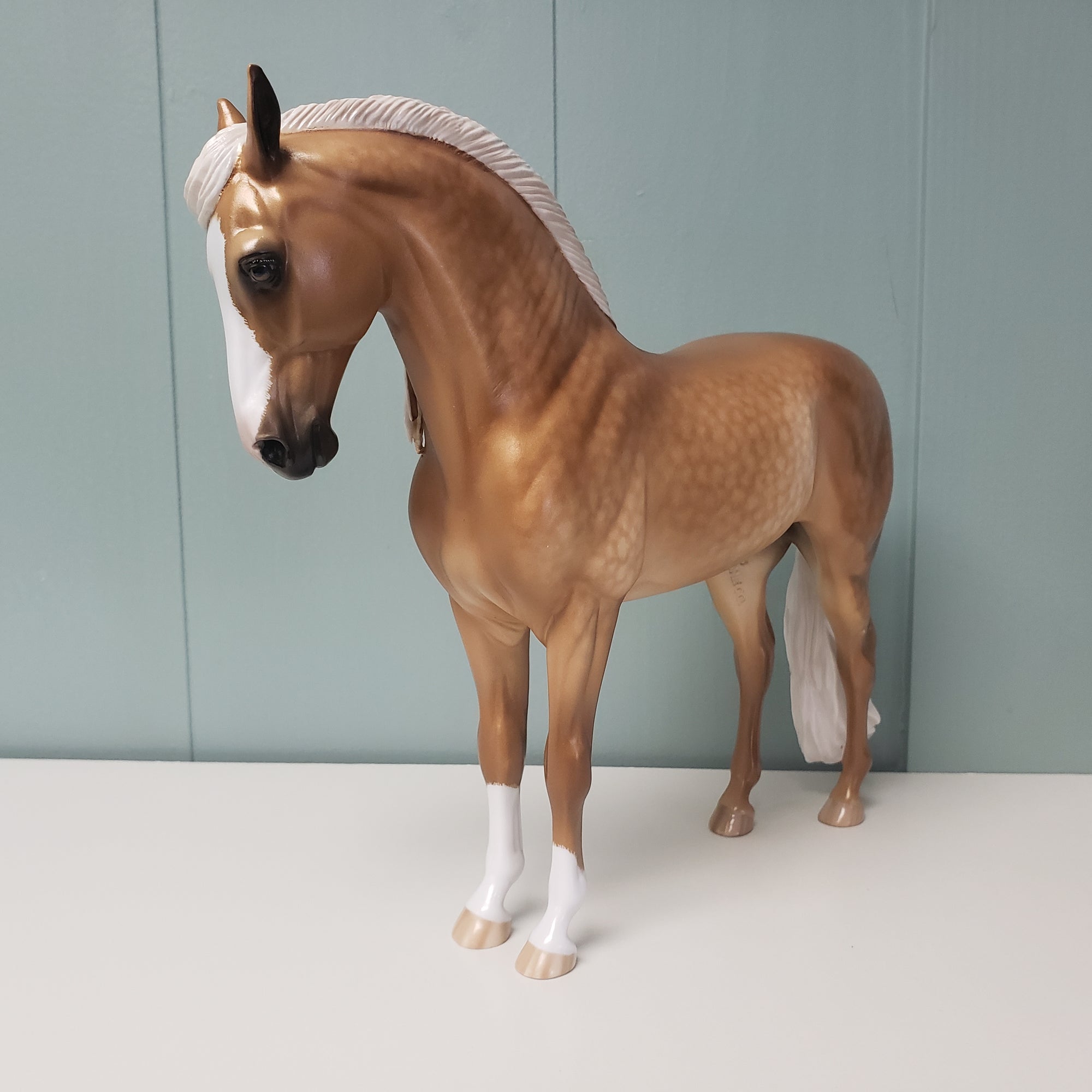 Sierra Madre OOAK Dappled Palomino Custom Andalusian by Sheryl Leisure - Best Offers 3/13/24