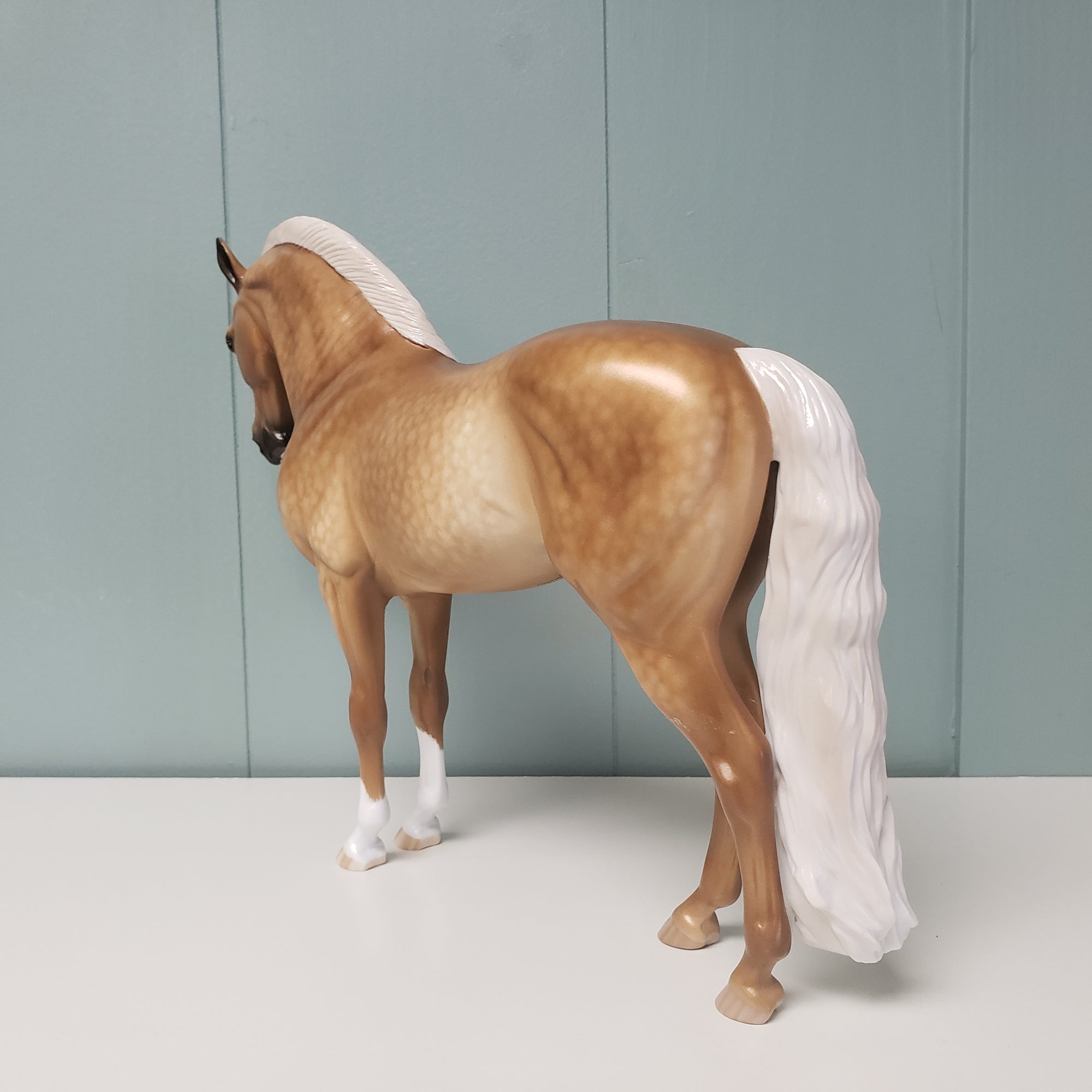 Sierra Madre OOAK Dappled Palomino Custom Andalusian by Sheryl Leisure - Best Offers 3/13/24