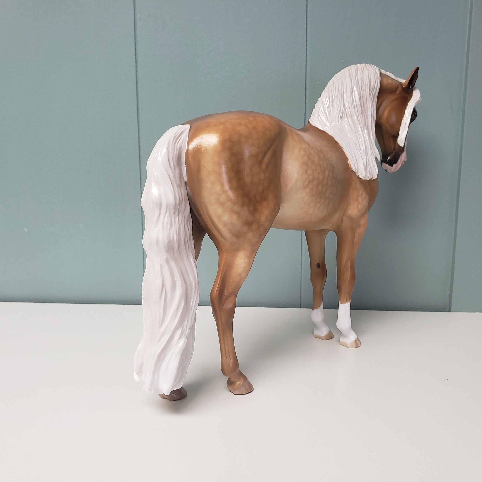 Sierra Madre OOAK Dappled Palomino Custom Andalusian by Sheryl Leisure - Best Offers 3/13/24