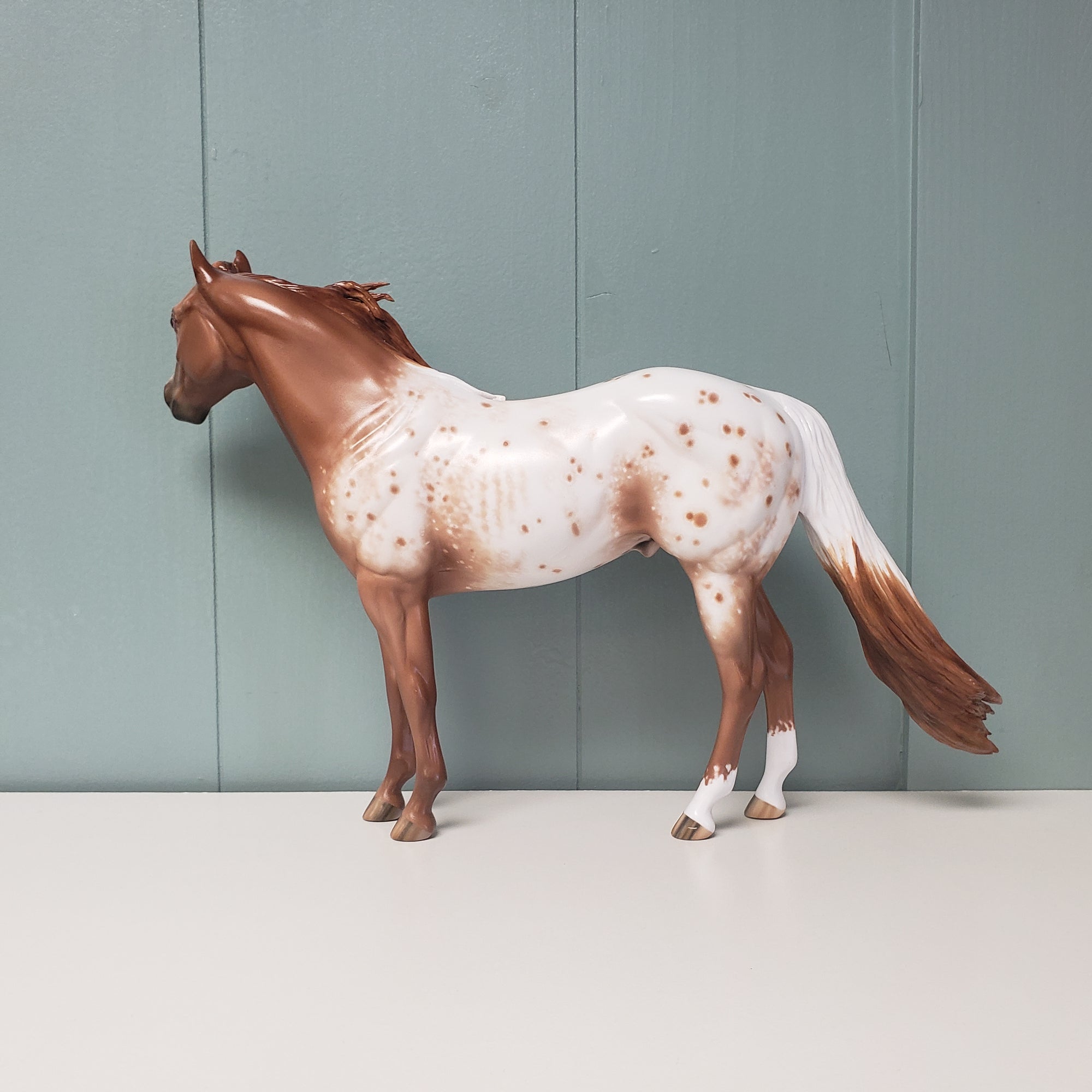 Sierra VIsta OOAK Appaloosa Custom Ideal Stock Horse by Sheryl Leisure - Best Offer 4/23/24