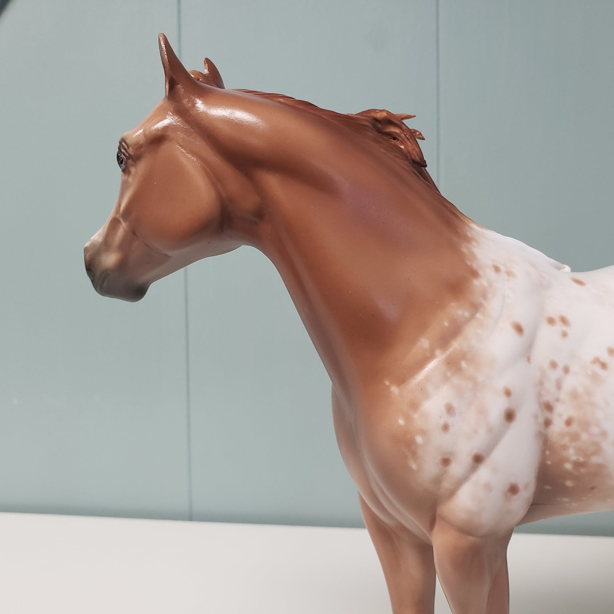 Sierra VIsta OOAK Appaloosa Custom Ideal Stock Horse by Sheryl Leisure - Best Offer 4/23/24