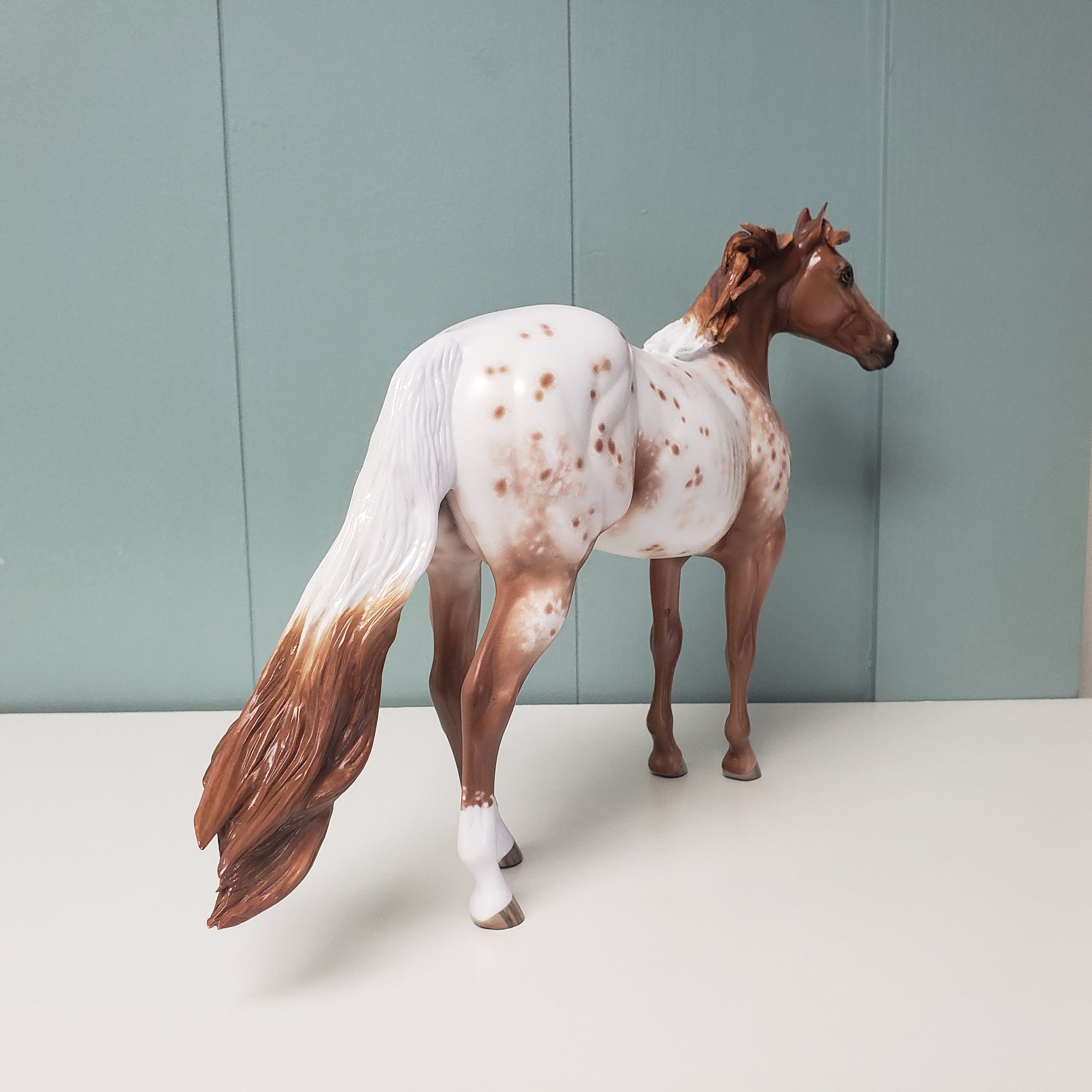 Sierra VIsta OOAK Appaloosa Custom Ideal Stock Horse by Sheryl Leisure - Best Offer 4/23/24