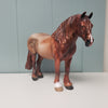 Ada OOAK Red Roan Heavy Draft By Angela Marleau - Best Offers 4/9/24