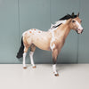 Sandy Zip OOAK Buckskin Tobiano Pintaloosa ISH by Ellen Robbins - Best Offers 4/9/24