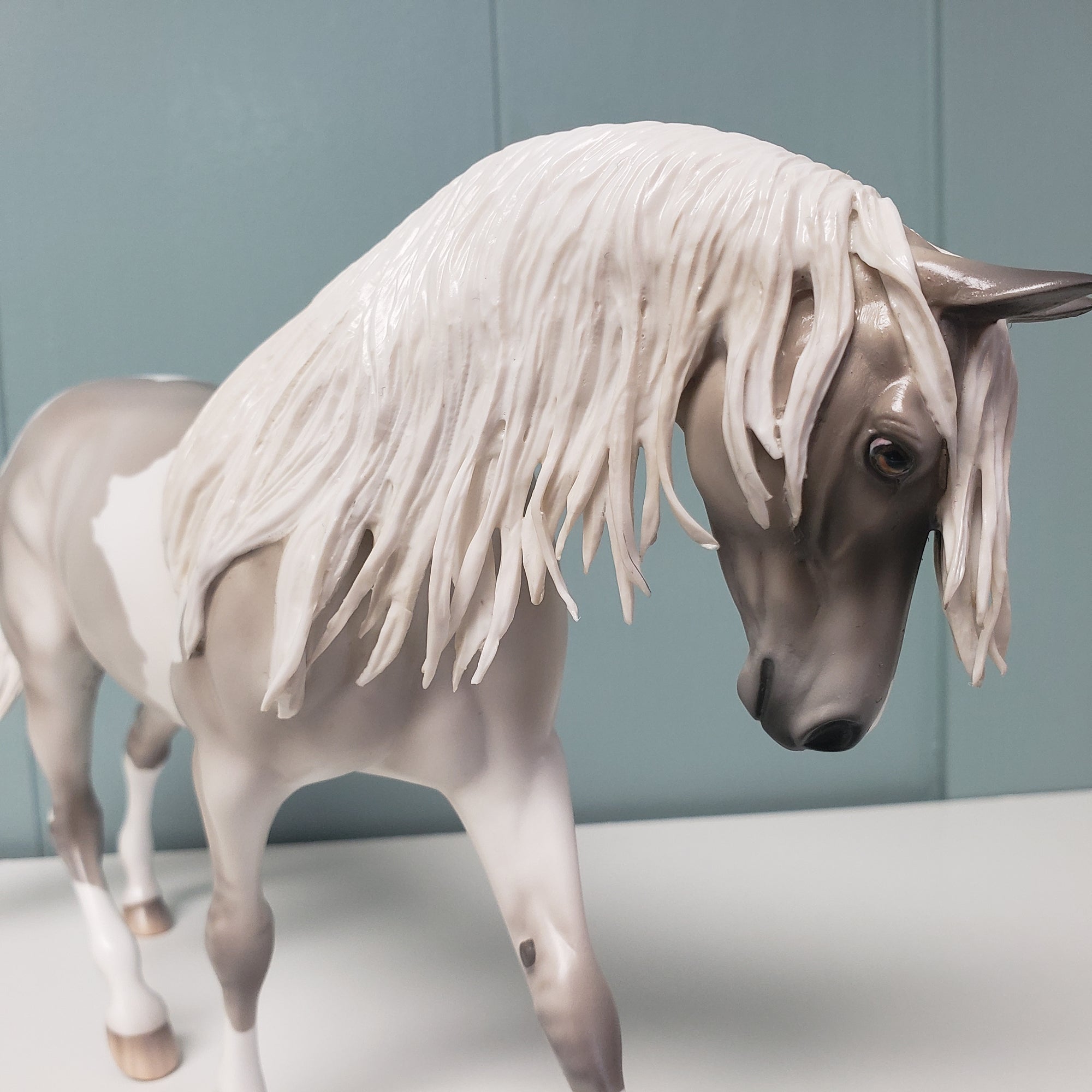 Menhir OOAK Tobiano Dun Custom Pony By Jess Hamill  - Best Offers 3/13/24