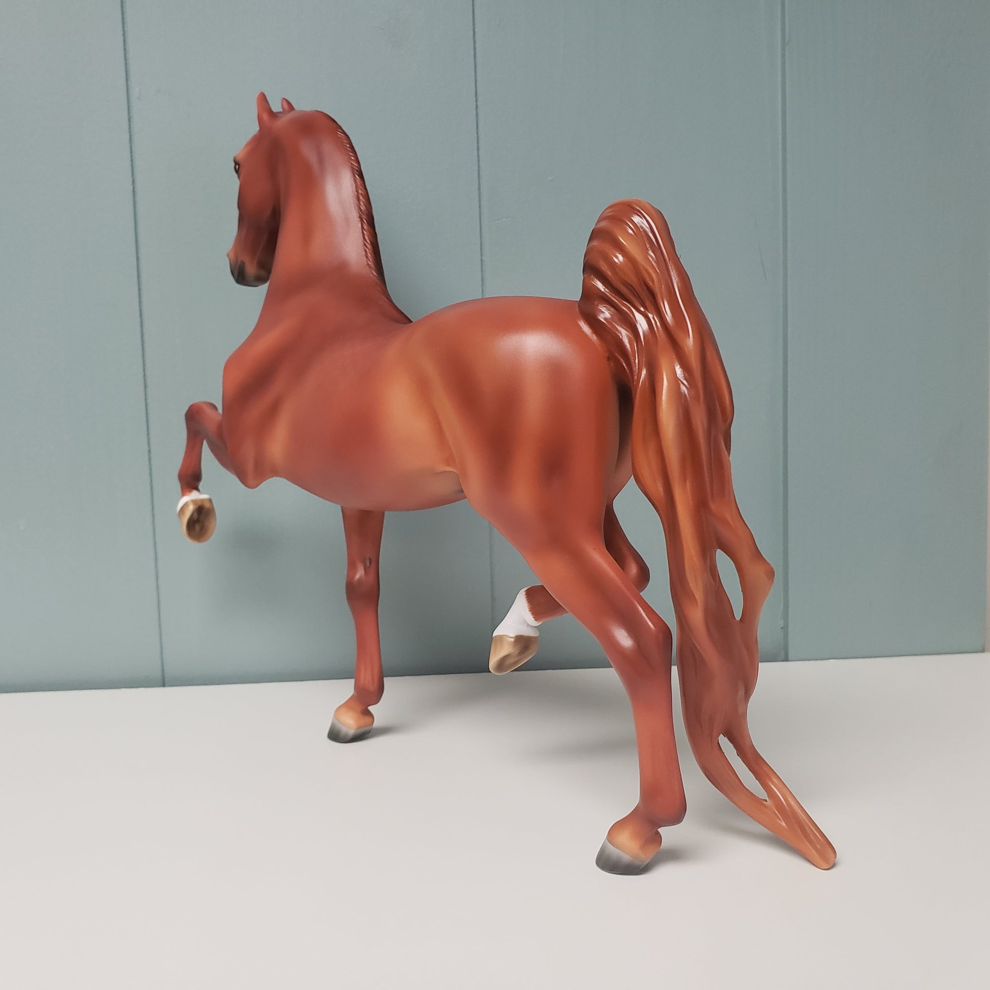 Farandi OOAK Chestnut Saddlebred by Ashley Palmer - Best Offers 3/13/24