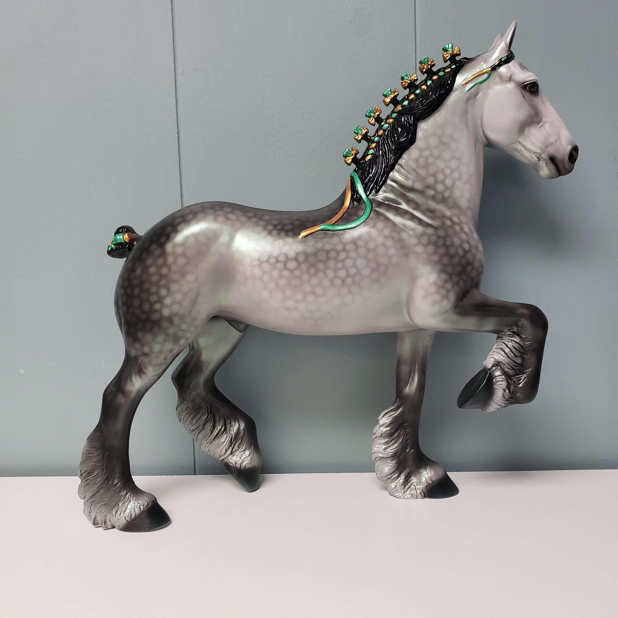 SAMPLE Ceffyl Bertilak Trotting Drafter By Ellen Robbins Sir Gawain and the Green Knight Classic Literature Series 2024 SS624