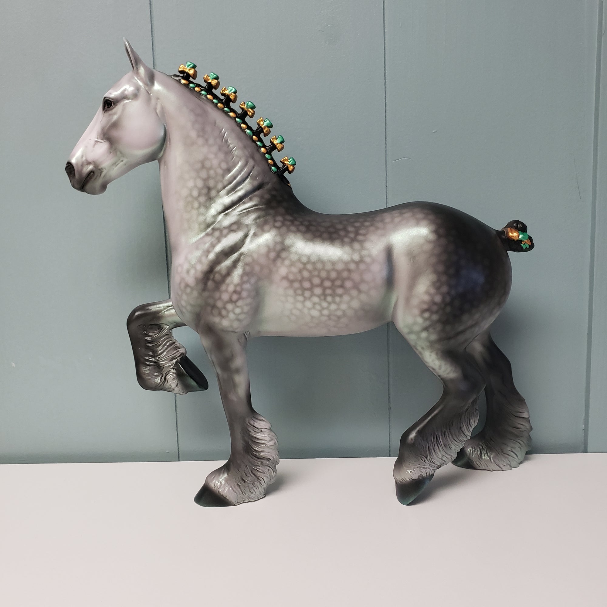 SAMPLE Ceffyl Bertilak Trotting Drafter By Ellen Robbins Sir Gawain and the Green Knight Classic Literature Series 2024 SS624