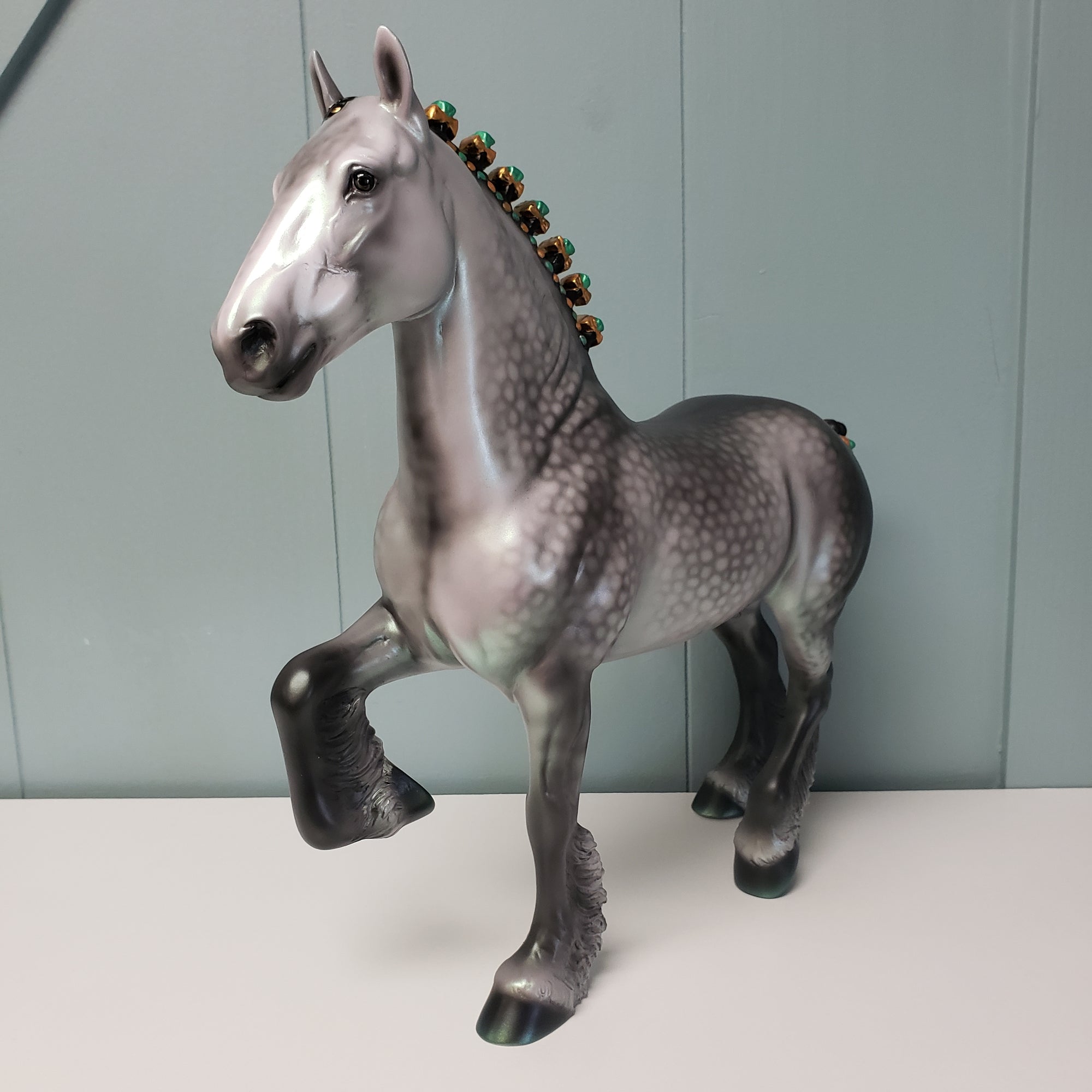 SAMPLE Ceffyl Bertilak Trotting Drafter By Ellen Robbins Sir Gawain and the Green Knight Classic Literature Series 2024 SS624