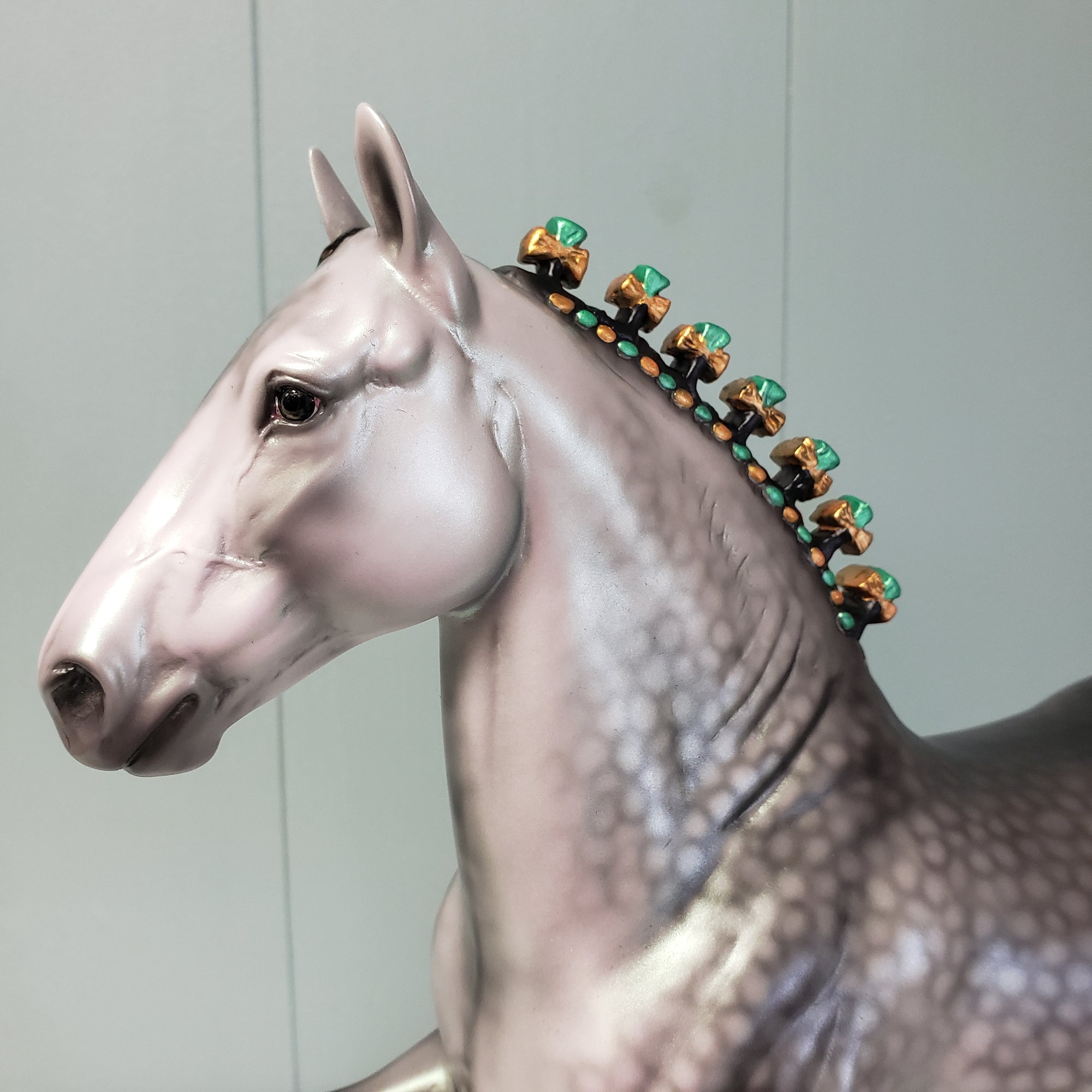 SAMPLE Ceffyl Bertilak Trotting Drafter By Ellen Robbins Sir Gawain and the Green Knight Classic Literature Series 2024 SS624