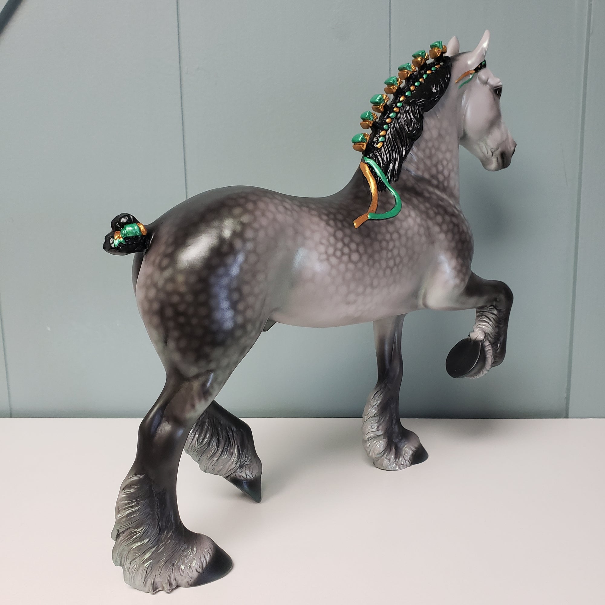 SAMPLE Ceffyl Bertilak Trotting Drafter By Ellen Robbins Sir Gawain and the Green Knight Classic Literature Series 2024 SS624