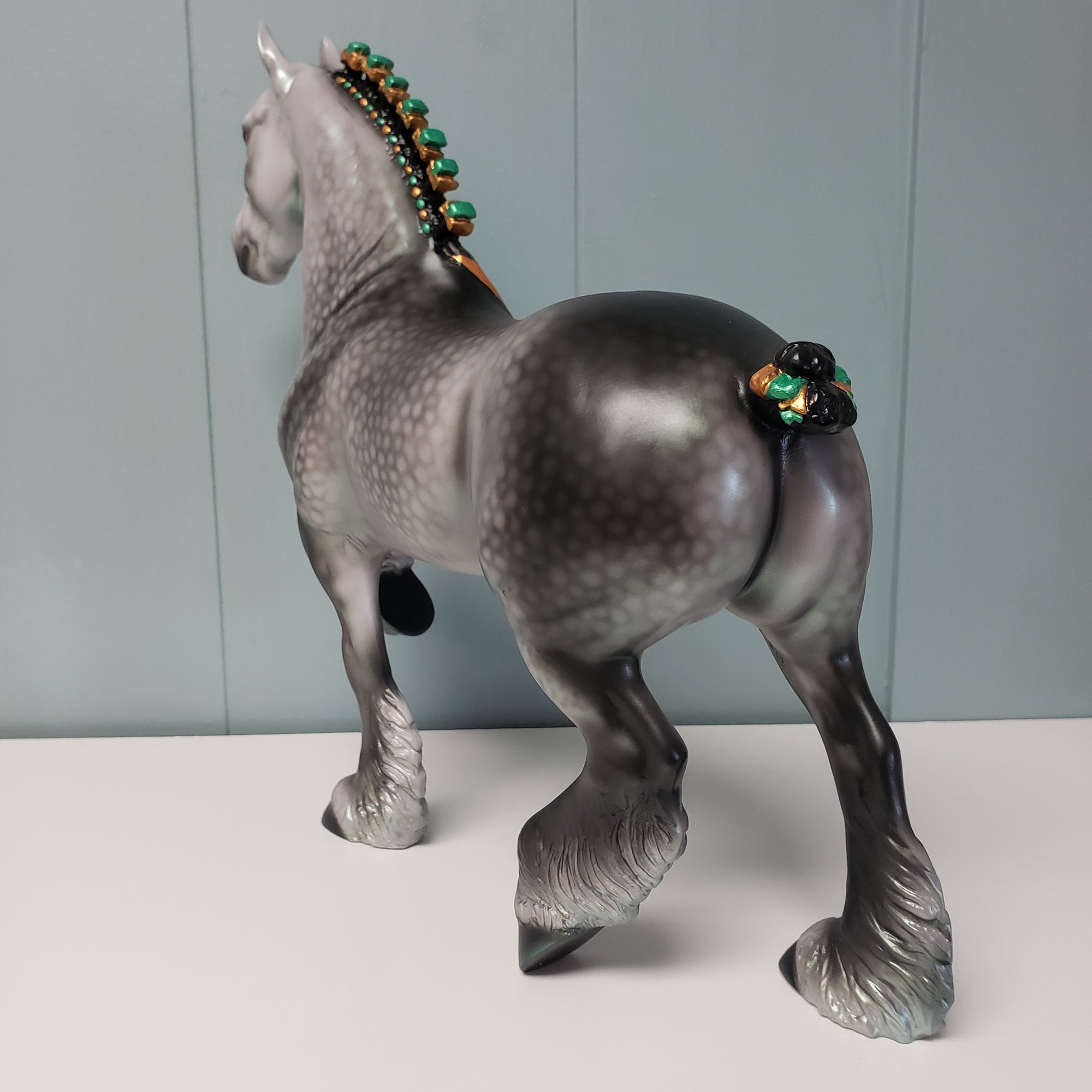 SAMPLE Ceffyl Bertilak Trotting Drafter By Ellen Robbins Sir Gawain and the Green Knight Classic Literature Series 2024 SS624