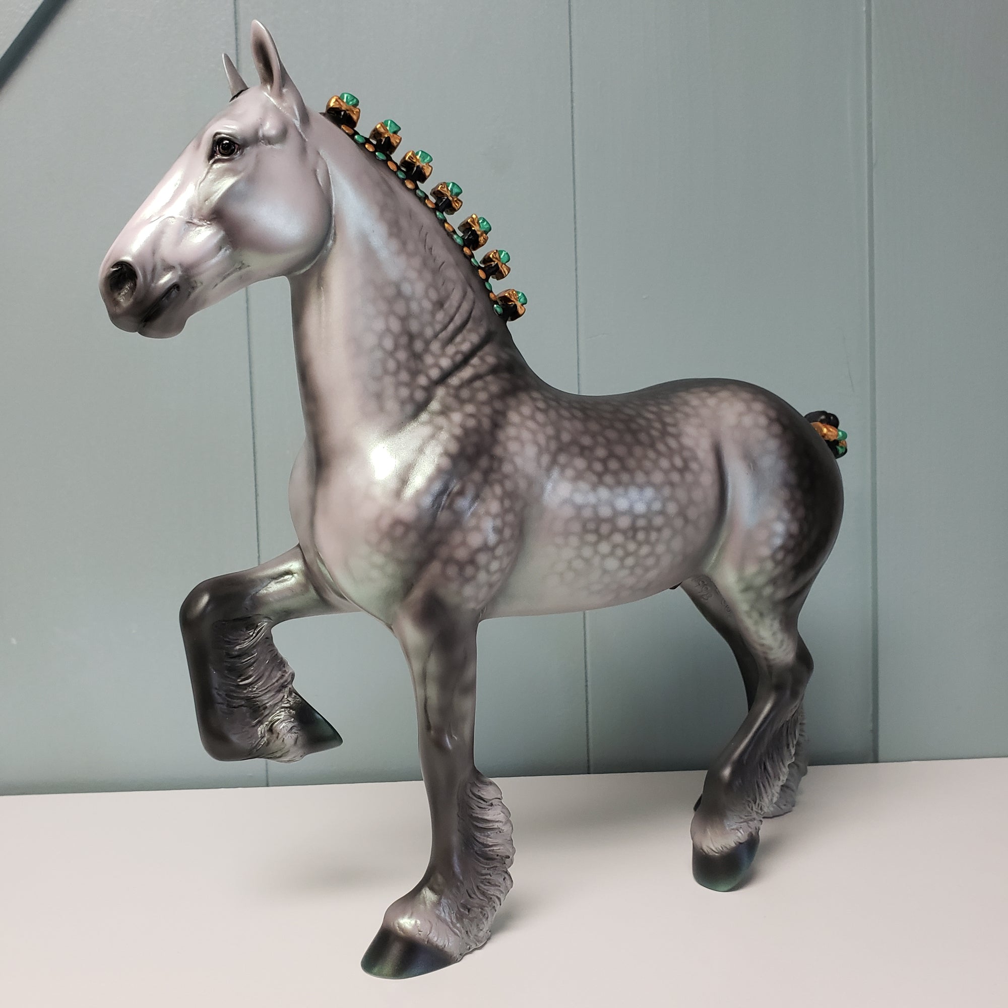 SAMPLE Ceffyl Bertilak Trotting Drafter By Ellen Robbins Sir Gawain and the Green Knight Classic Literature Series 2024 SS624