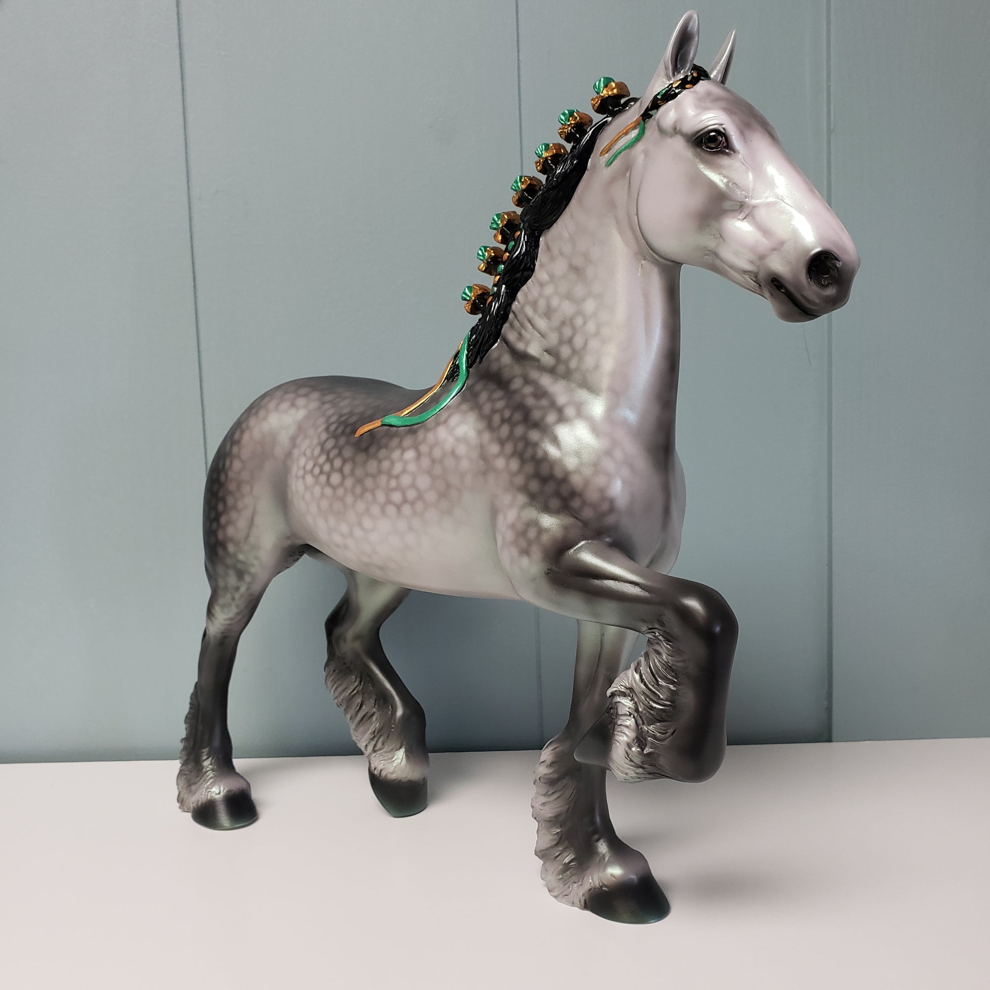 SAMPLE Ceffyl Bertilak Trotting Drafter By Ellen Robbins Sir Gawain and the Green Knight Classic Literature Series 2024 SS624