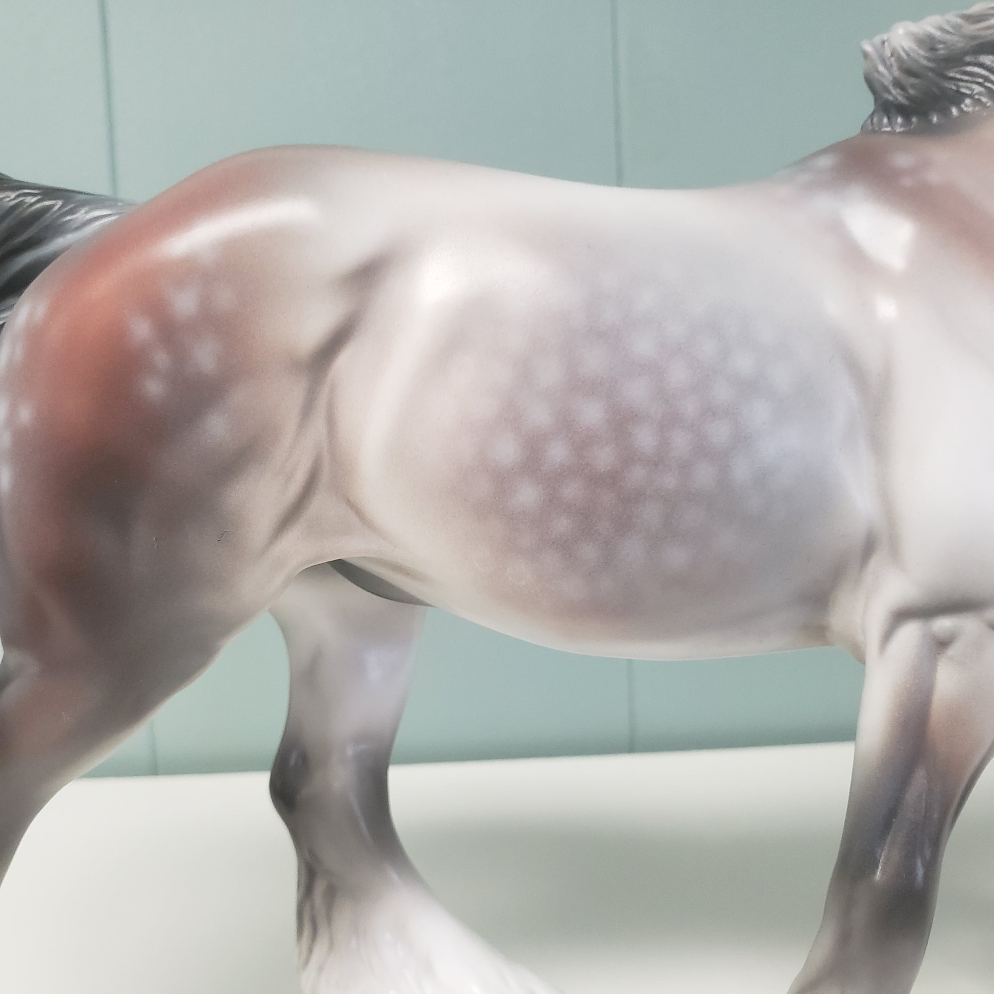 Tabula Rasa OOAK Rose Grey Custom Irish Cob By Jess Hamill - May End of Month Sale SS524