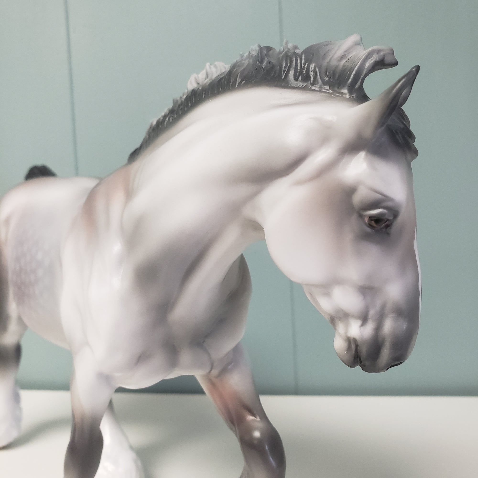 Tabula Rasa OOAK Rose Grey Custom Irish Cob By Jess Hamill - May End of Month Sale SS524