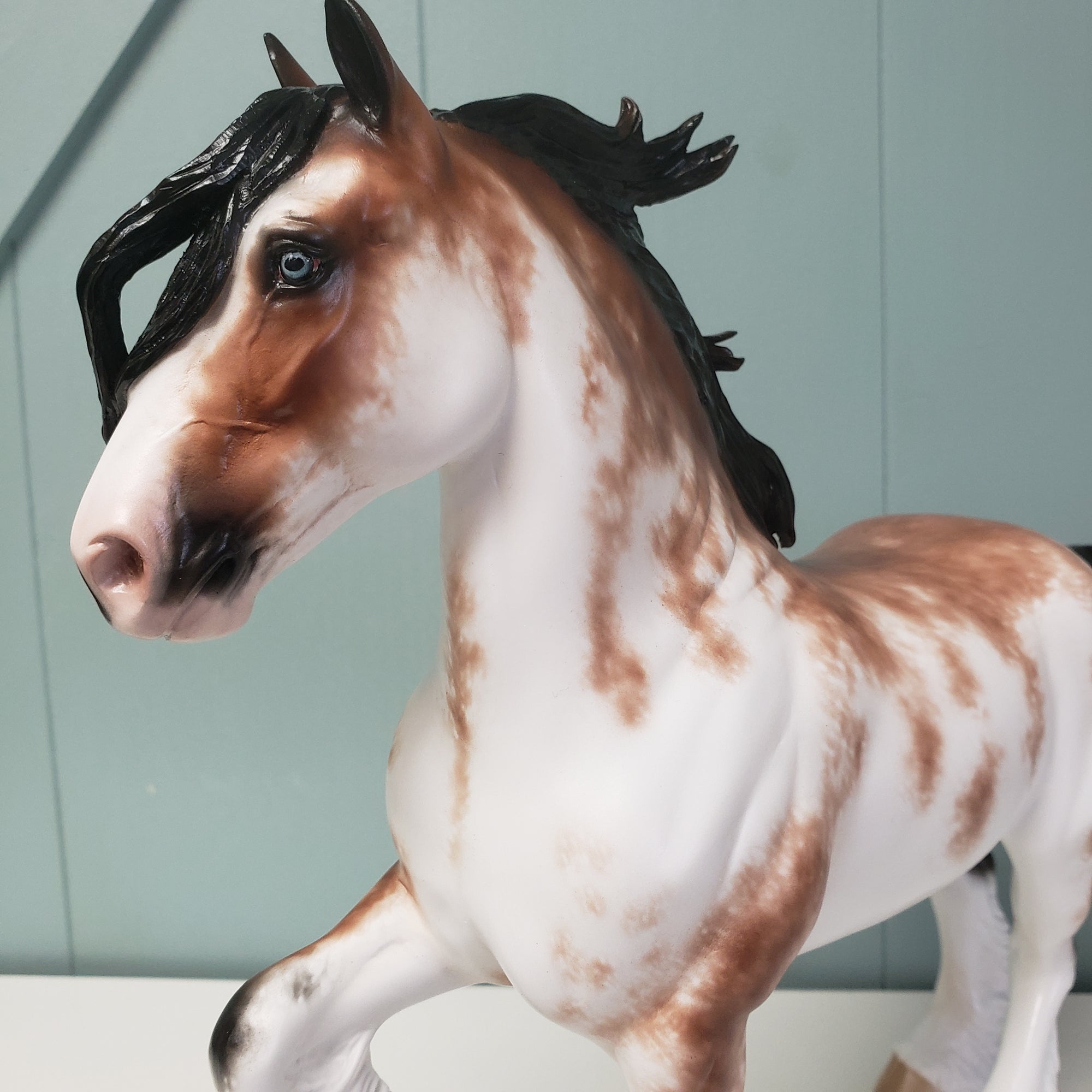 Spanky OOAK Bay Sabino Custom Trotting Drafter By Sheryl Leisure Best Offers 3/19/24