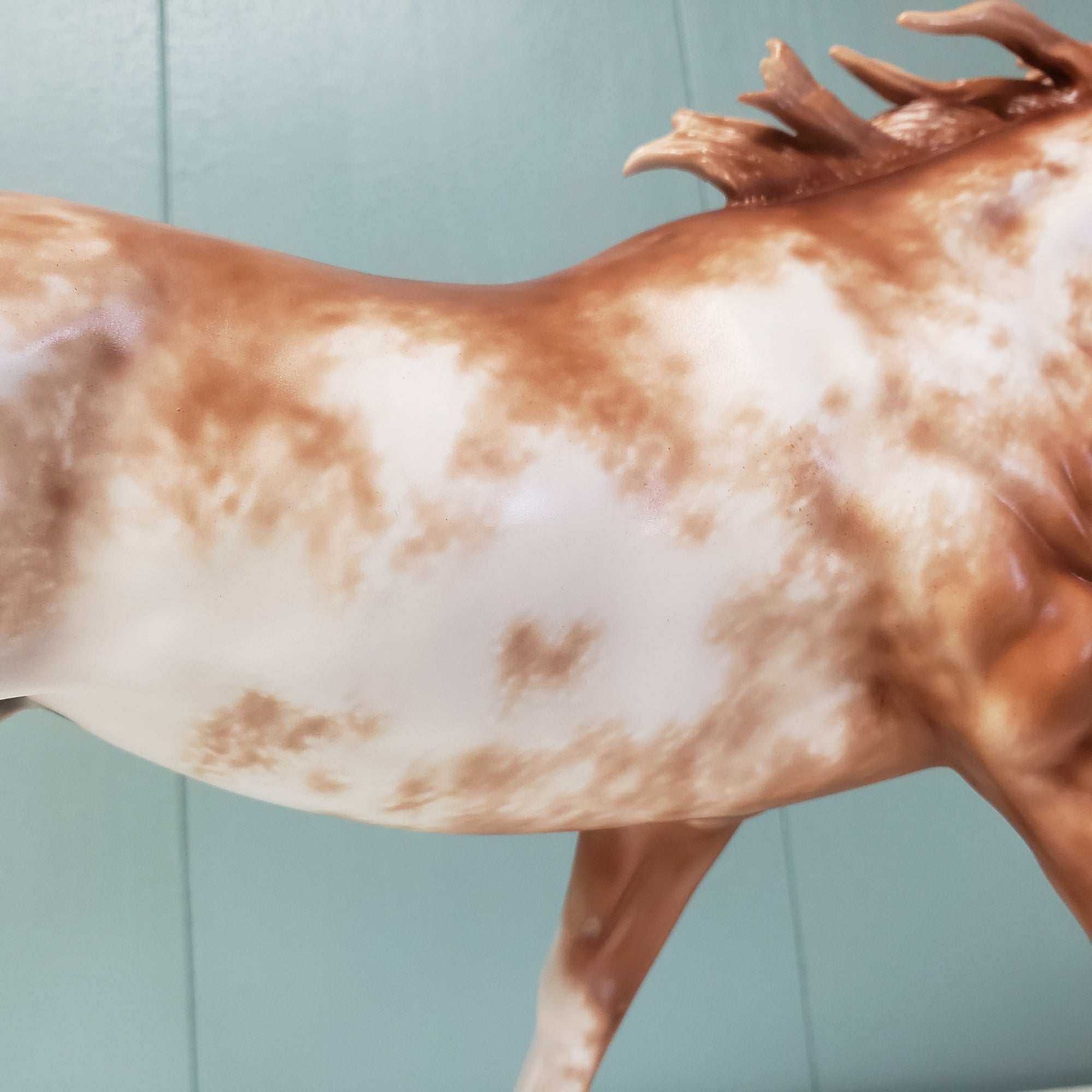 Zippy OOAK Chestnut Sabino Running Stock Horse By Sheryl Leisure Best Offers 3/19/24