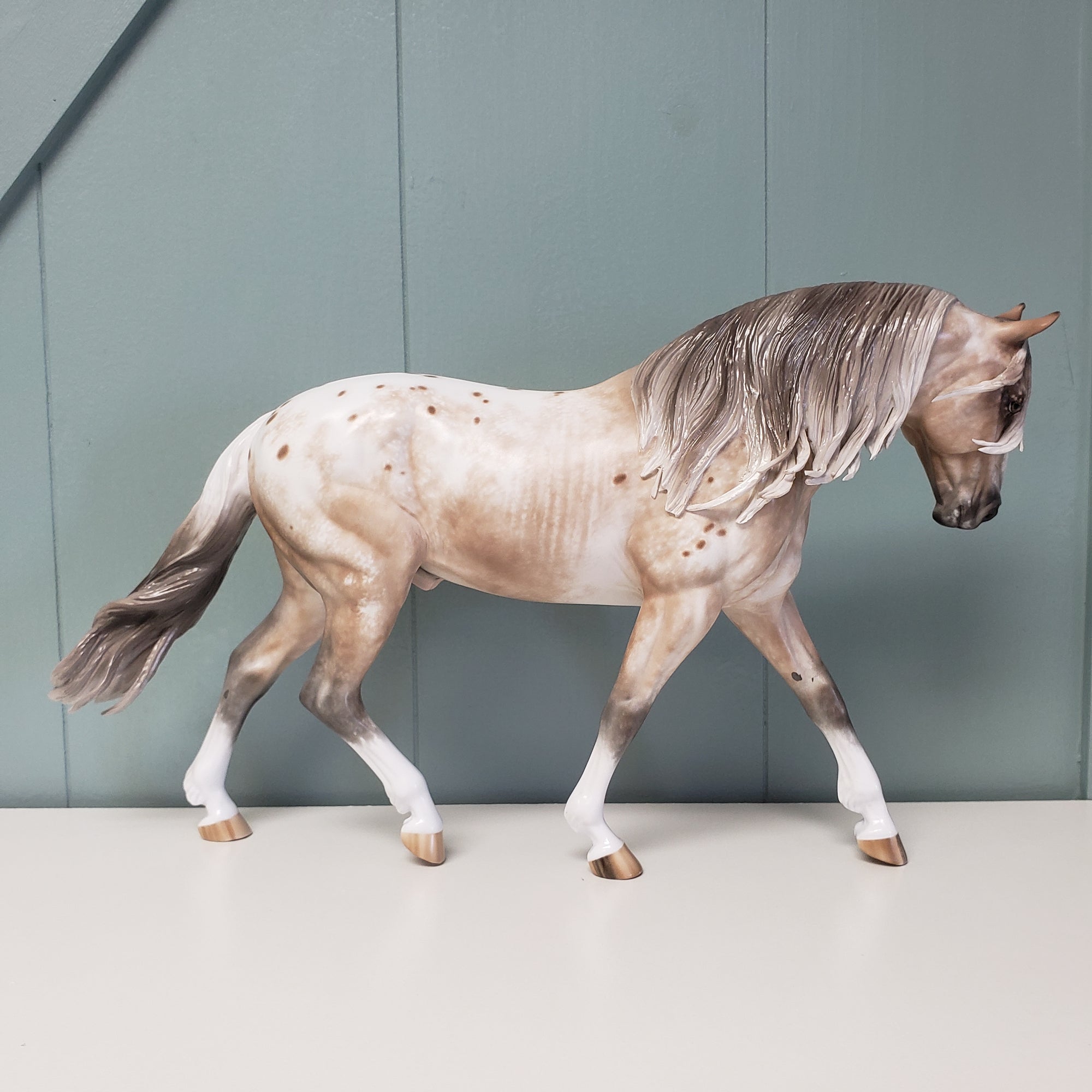 Ballentine OOAK Bay Appaloosa Irish Draught By Sheryl Leisure Best Offers 3/19/24