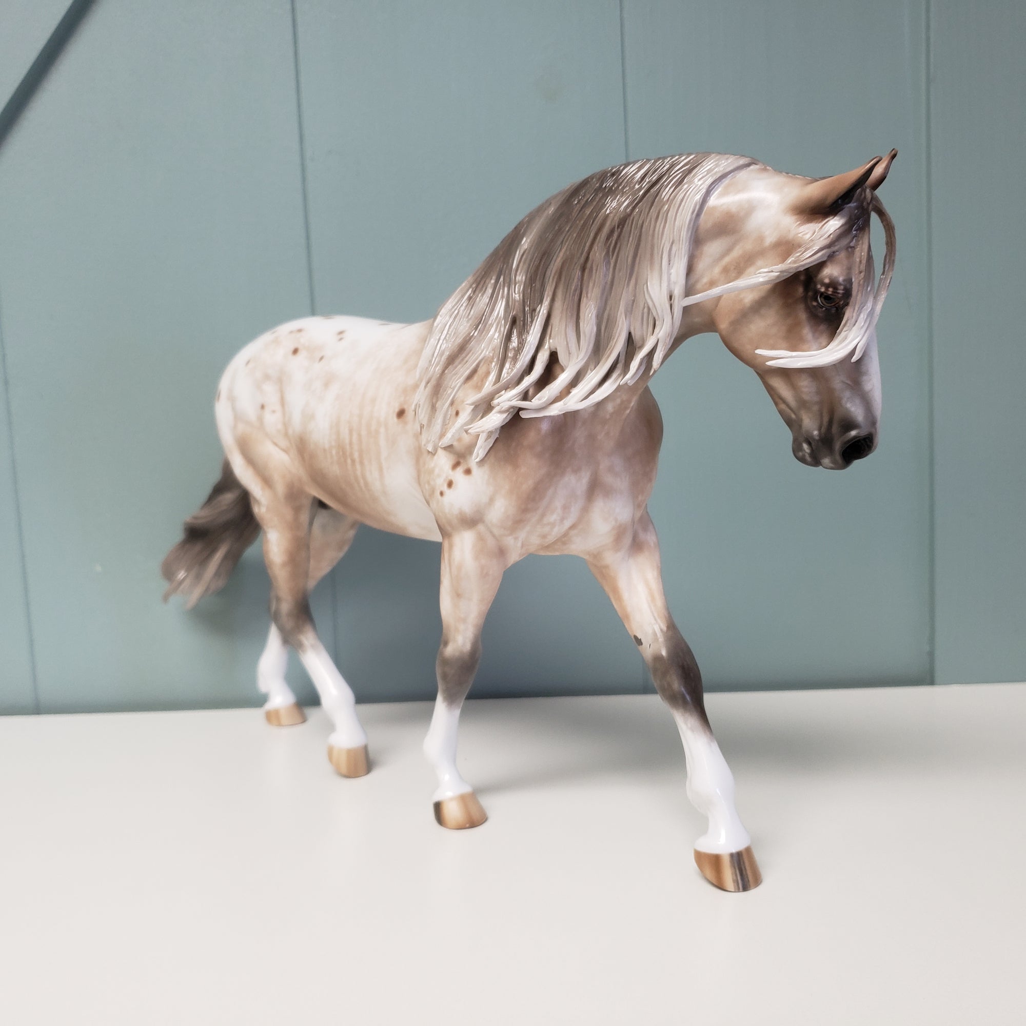 Ballentine OOAK Bay Appaloosa Irish Draught By Sheryl Leisure Best Offers 3/19/24