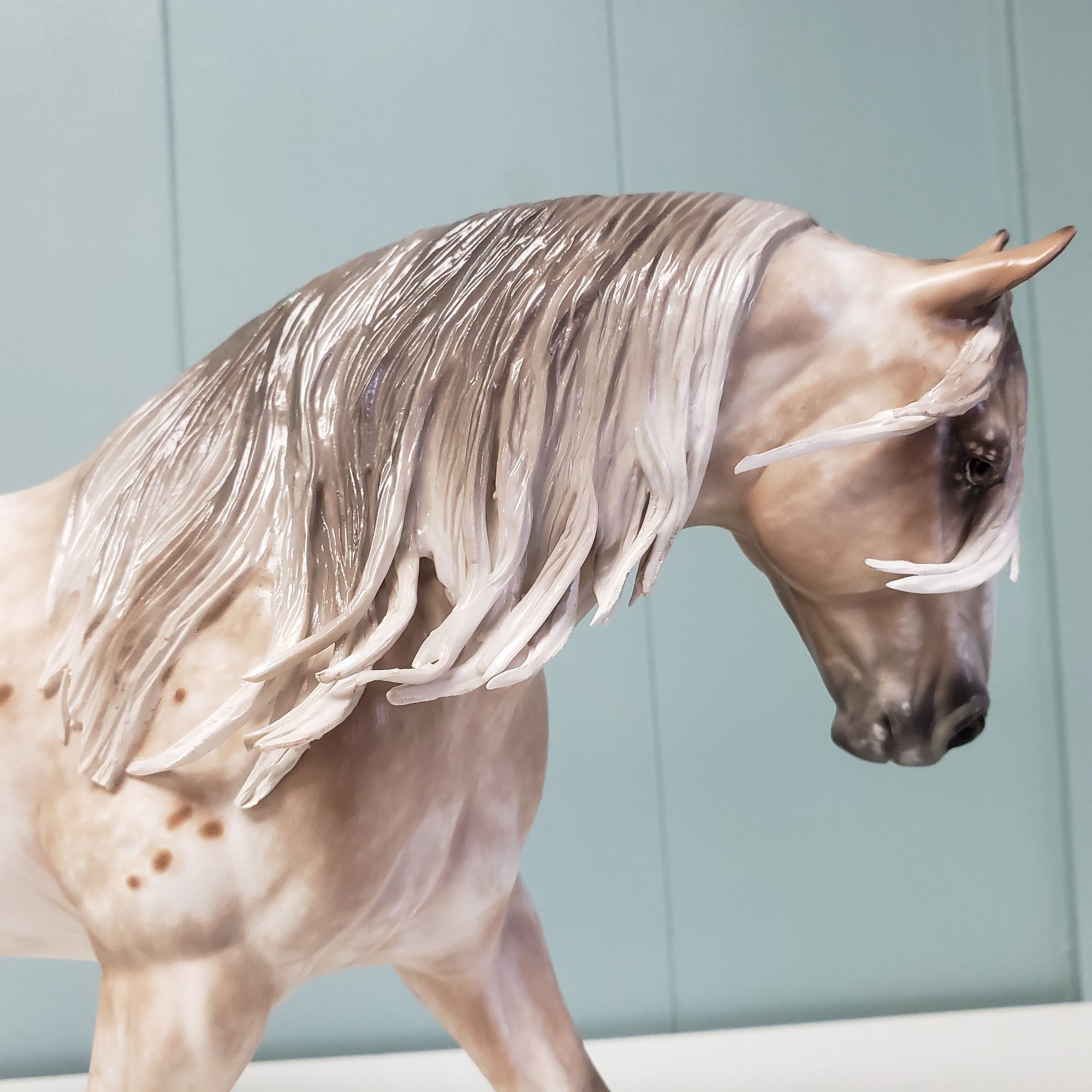 Ballentine OOAK Bay Appaloosa Irish Draught By Sheryl Leisure Best Offers 3/19/24