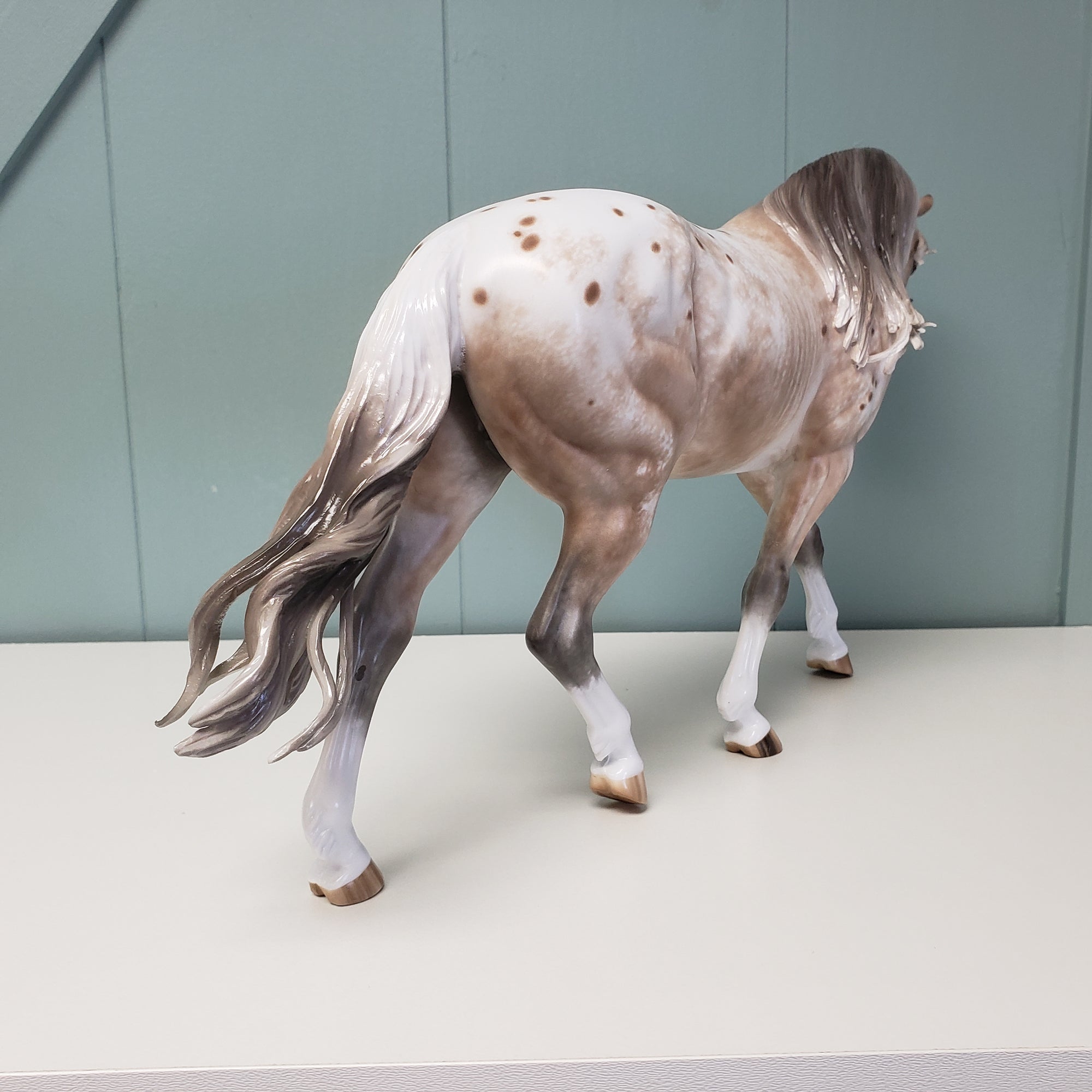 Ballentine OOAK Bay Appaloosa Irish Draught By Sheryl Leisure Best Offers 3/19/24