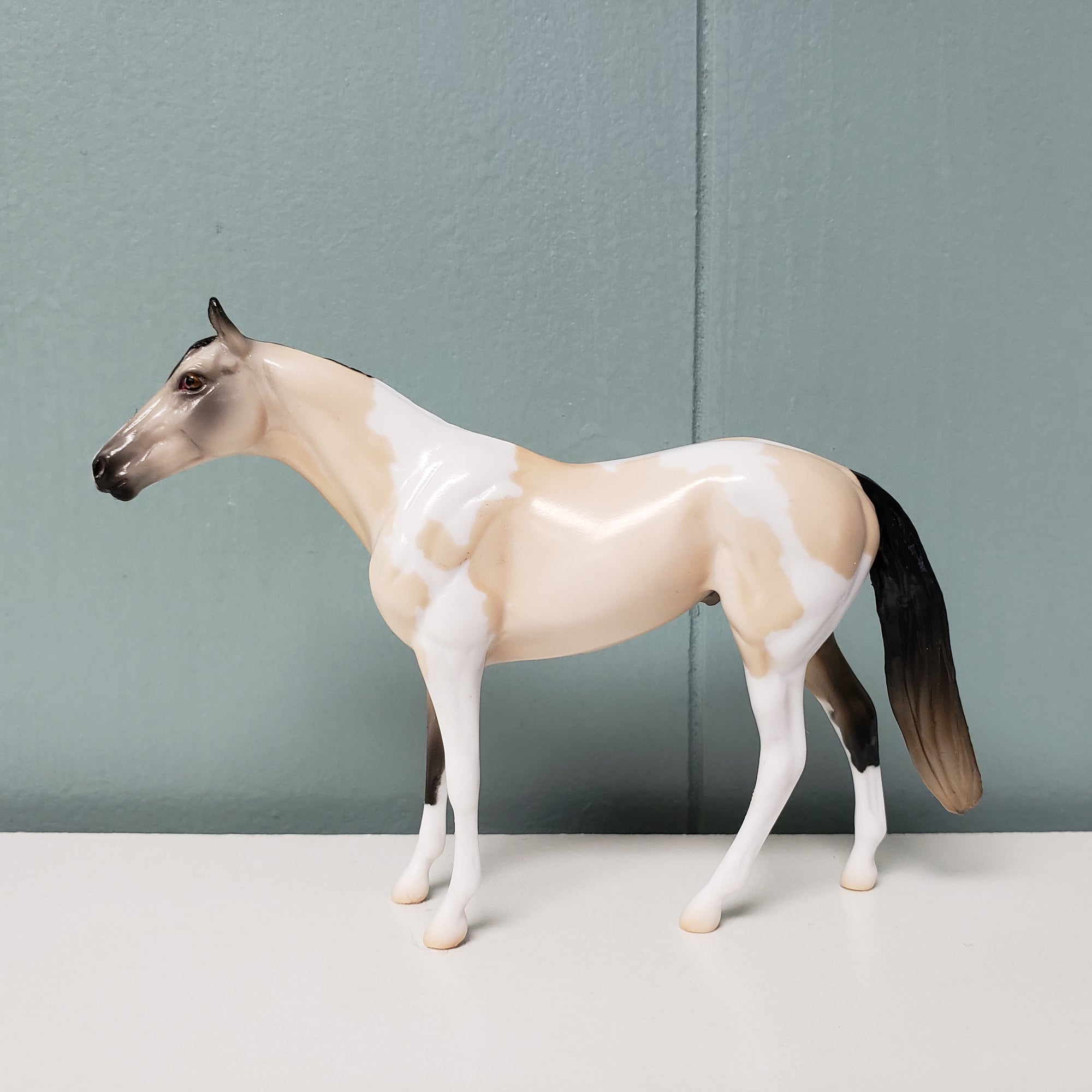 Beekeeper OOAK Buckskin Thoroughbred Chip By Jess Hamill SAMPLE & OOAK SALE MARCH 2024 SS324