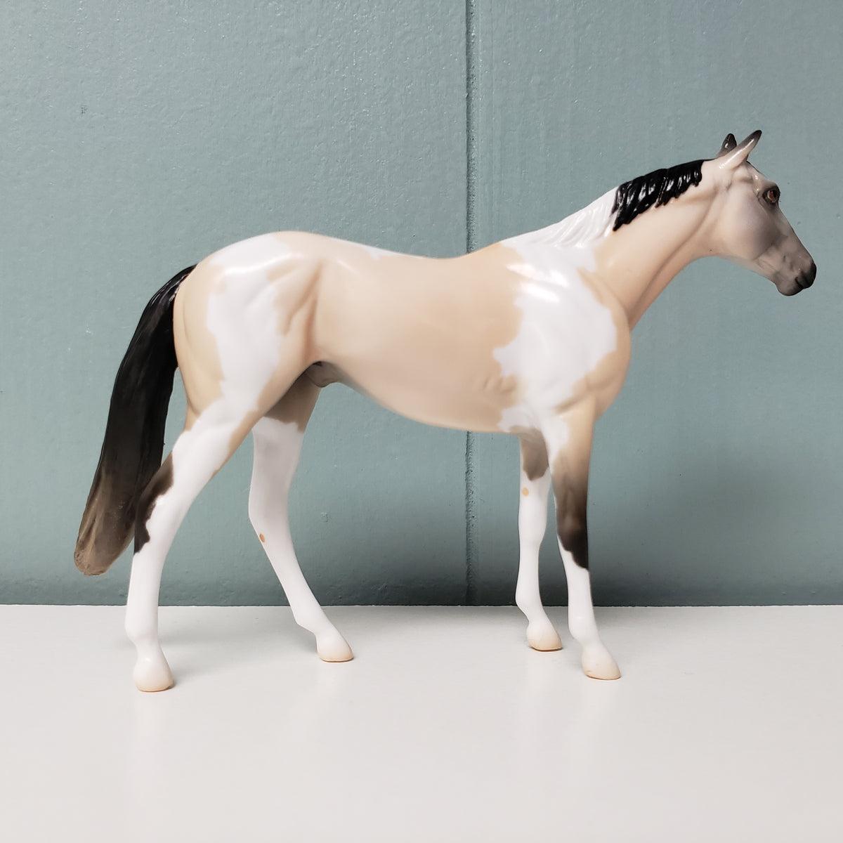Beekeeper OOAK Buckskin Thoroughbred Chip By Jess Hamill SAMPLE & OOAK SALE MARCH 2024 SS324