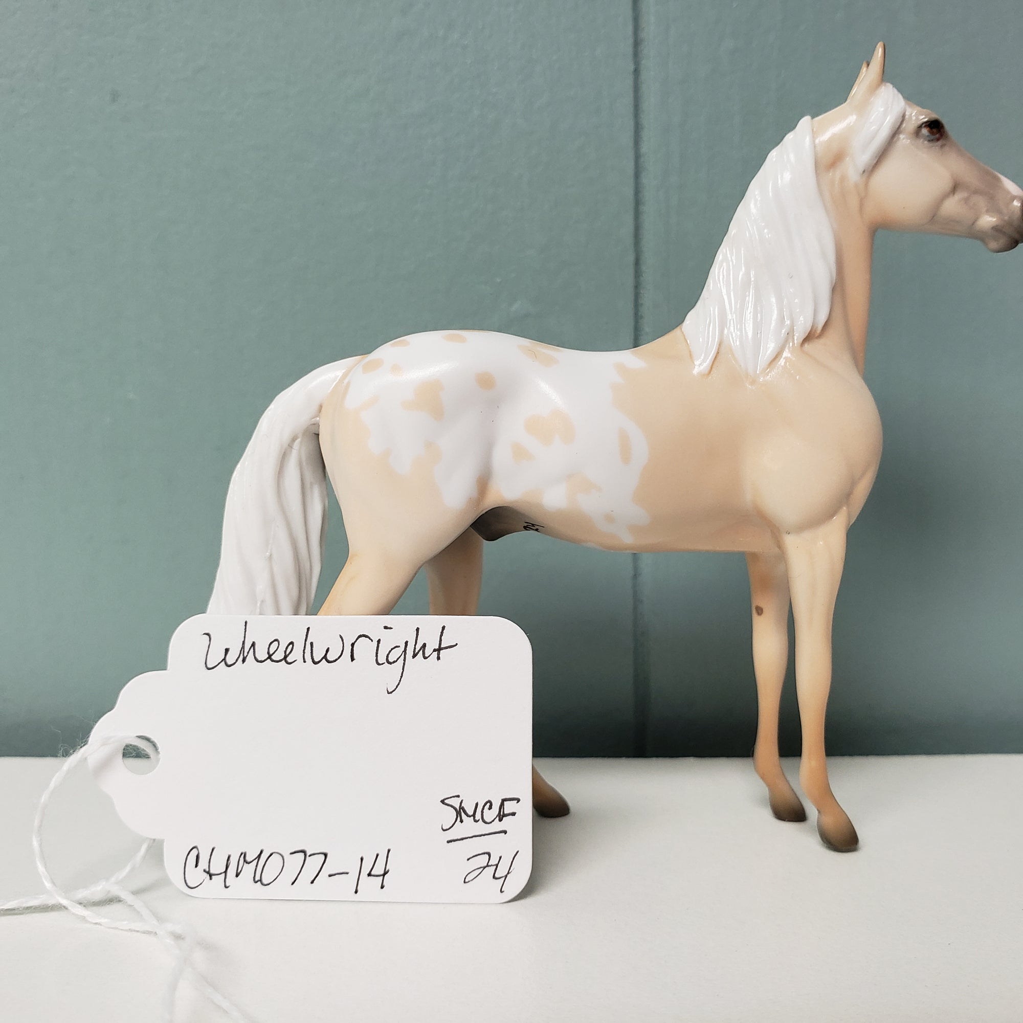 Wheelwright OOAK Palomino Appaloosa Morgan Chip By Jess Hamill SAMPLE &amp; OOAK SALE MARCH 2024 SS324