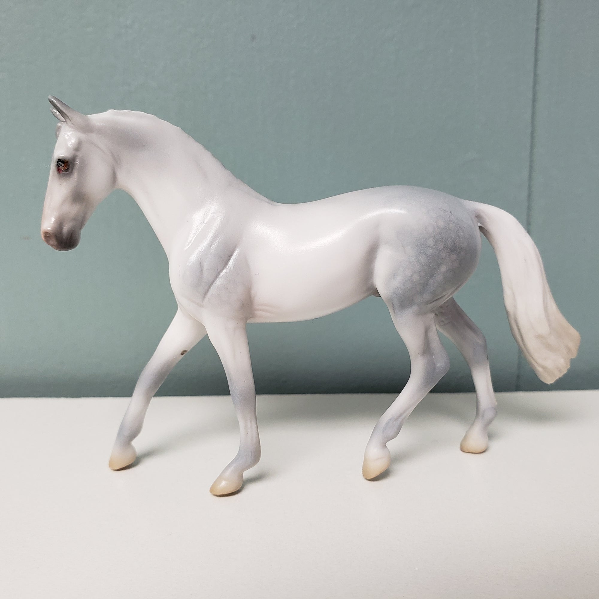 Astrologer OOAK Dappled Grey Warmblood Chip By Jess Hamill SAMPLE & OOAK SALE MARCH 2024 SS324