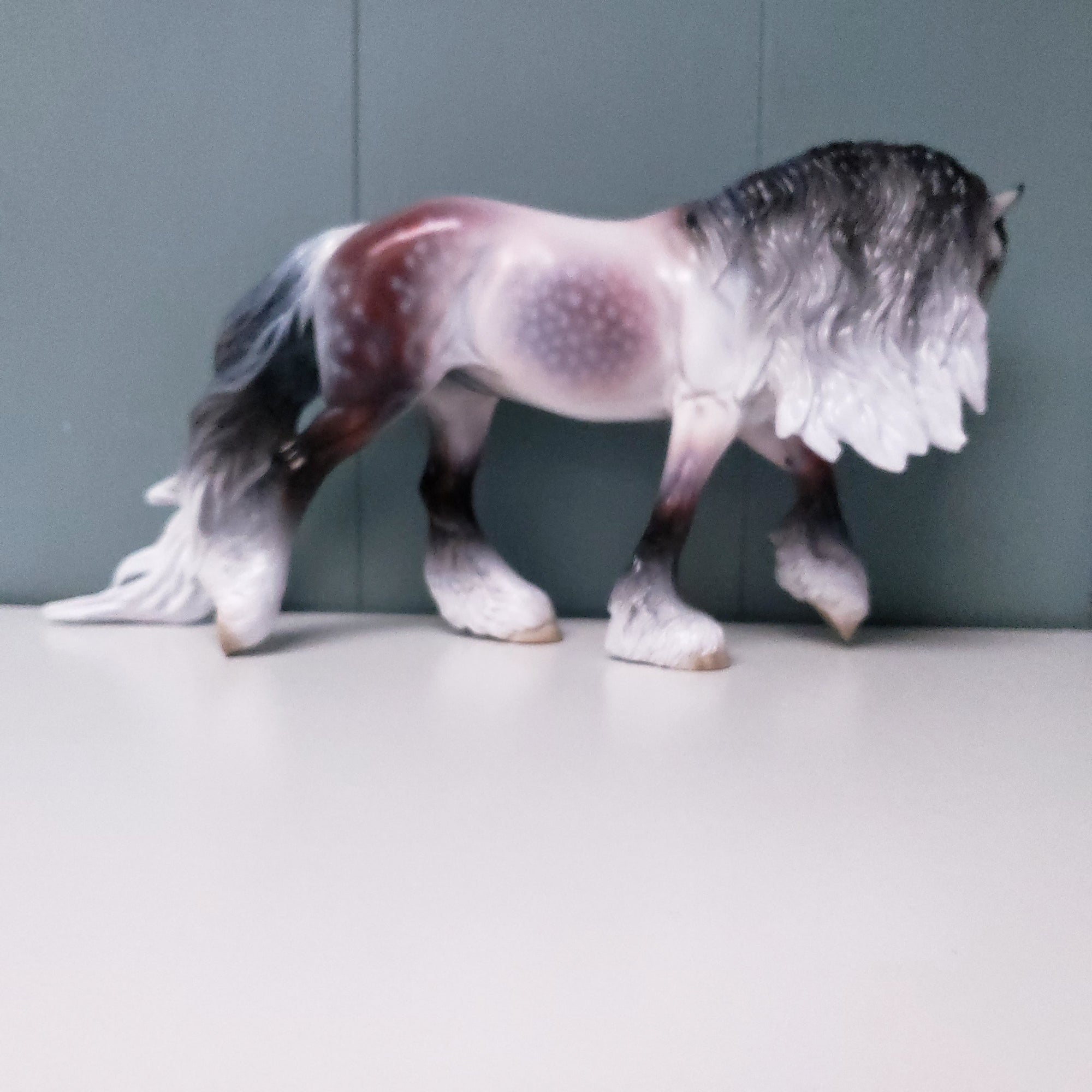 Nouveaux (Realistic) LE-15 Run Dappled Rose Grey Custom Irish Cob By Jess Hamill - SHCF24