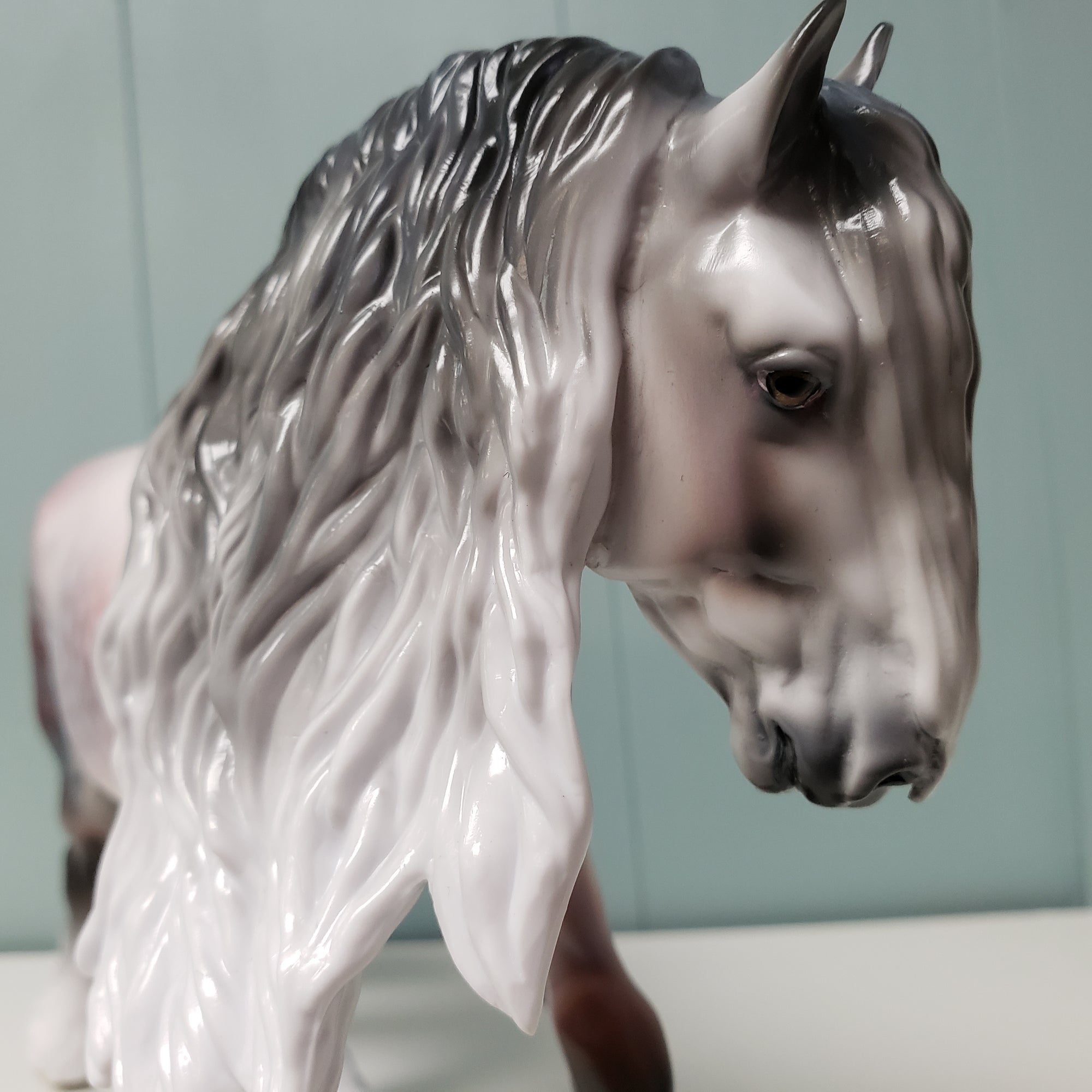 Nouveaux (Realistic) LE-15 Run Dappled Rose Grey Custom Irish Cob By Jess Hamill - SHCF24