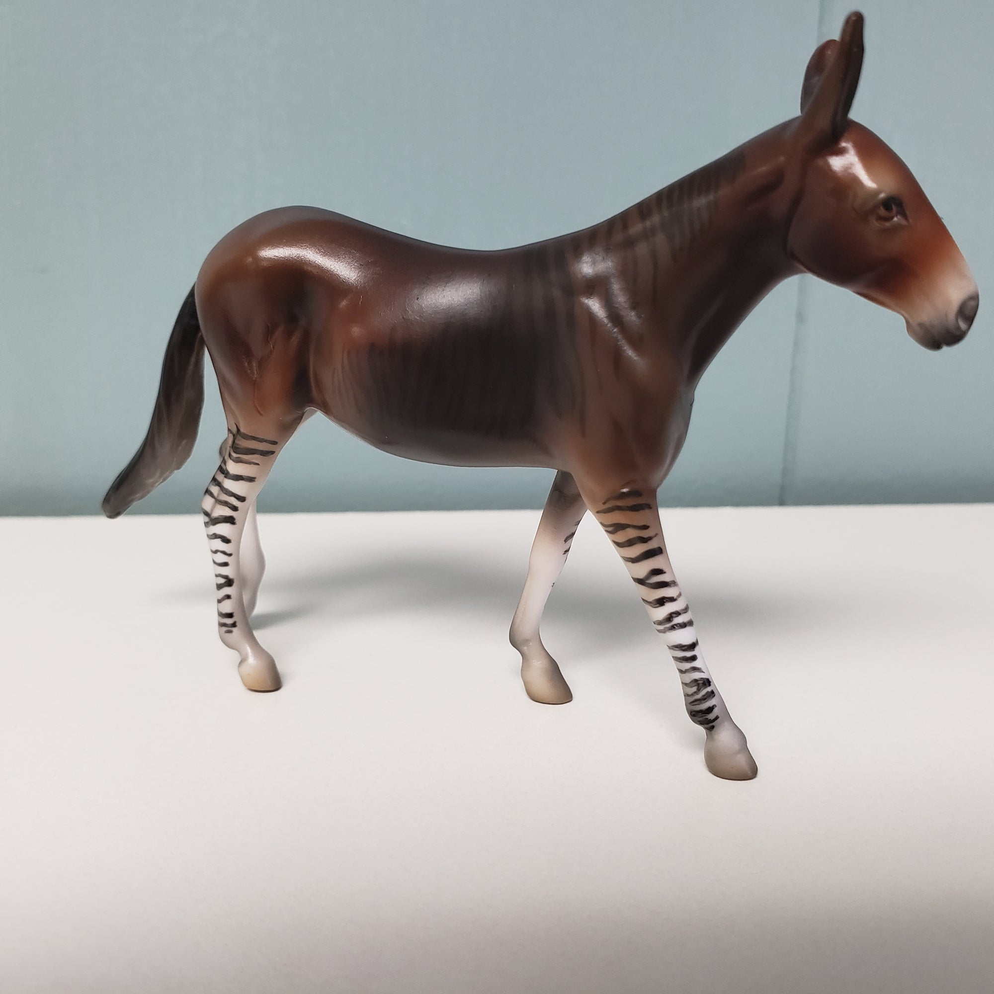 Historian OOAK Zonkey Mule Chip By Jess Hamill SAMPLE &amp; OOAK SALE MARCH 2024 SS324