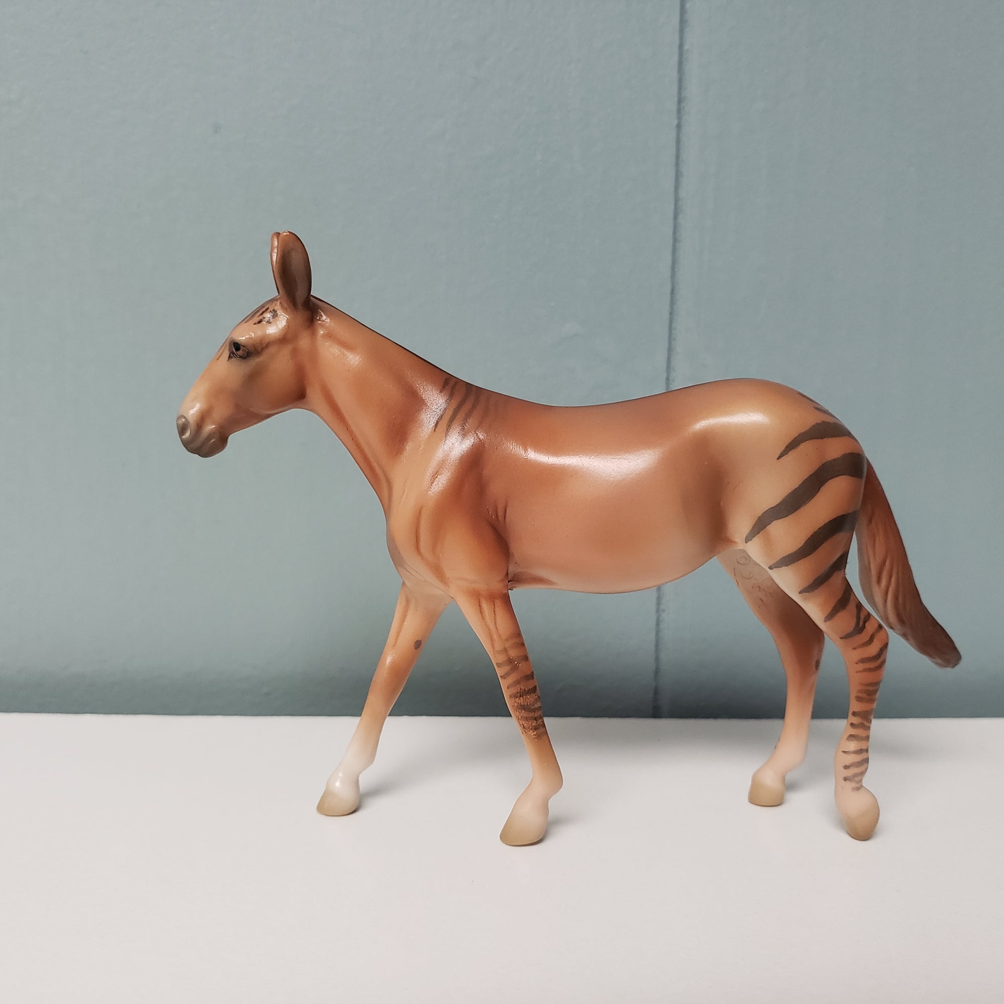 Architect OOAK Chestnut Zorse Mule Chip By Jess Hamill SAMPLE &amp; OOAK SALE MARCH 2024 SS324