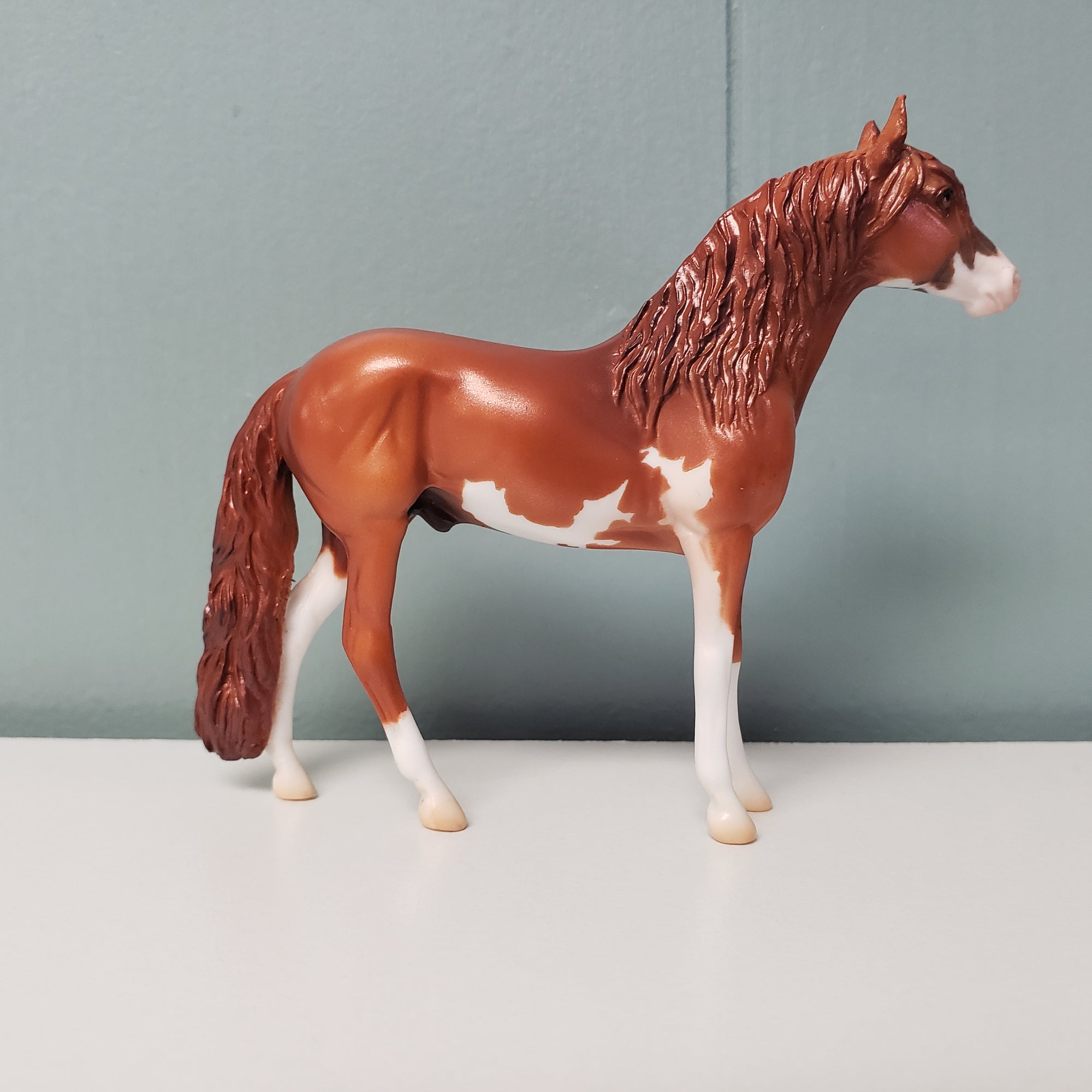 Tactician OOAK Chestnut Andalusian Chip By Jess Hamill SAMPLE &amp; OOAK SALE MARCH 2024 SS324