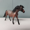 Tradesman OOAK Bay Roan Pony Chip By Jess Hamill SAMPLE &amp; OOAK SALE MARCH 2024 SS324